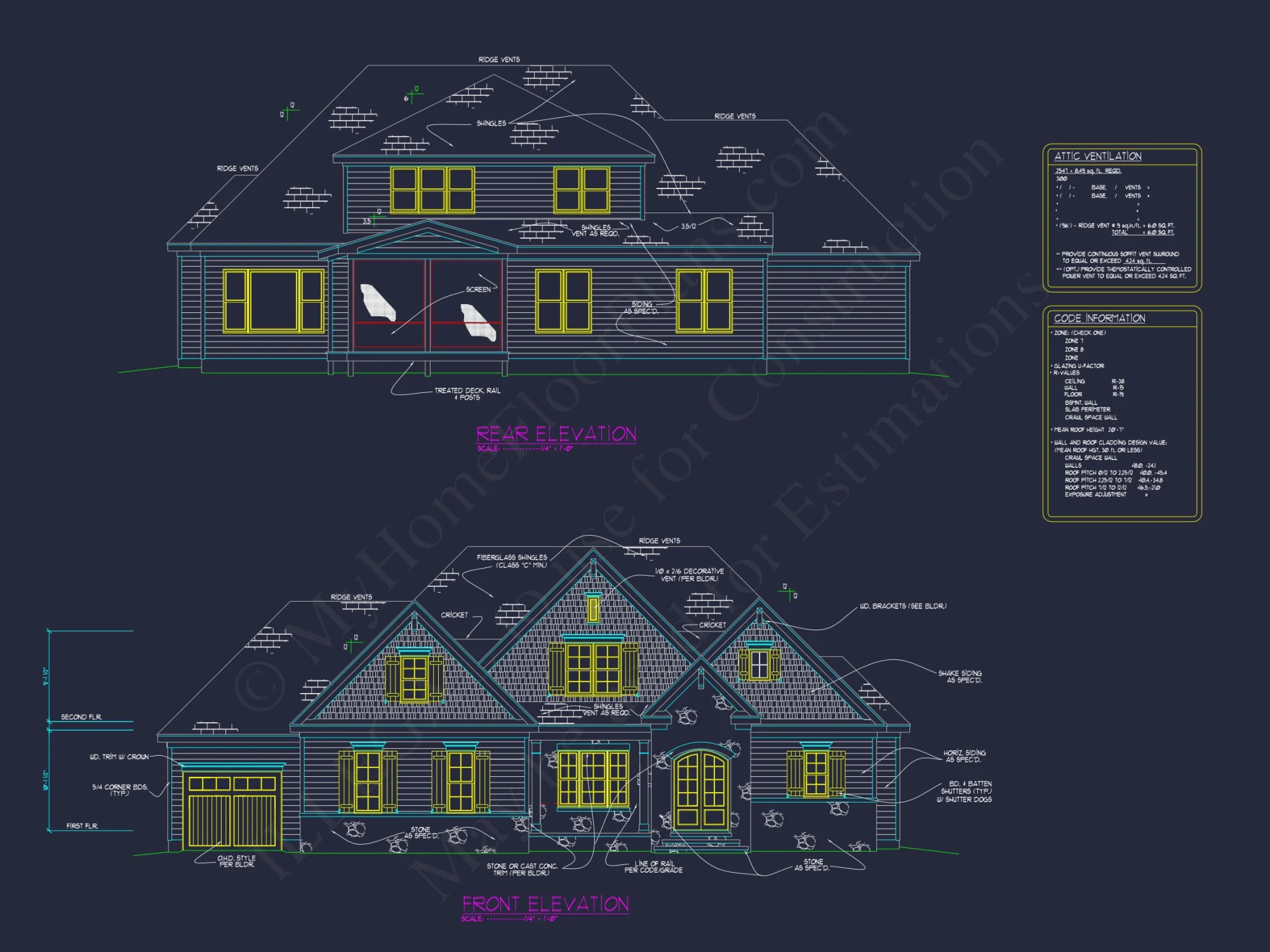Craftsman house Floor Plan with Spacious Garage and Open Layout