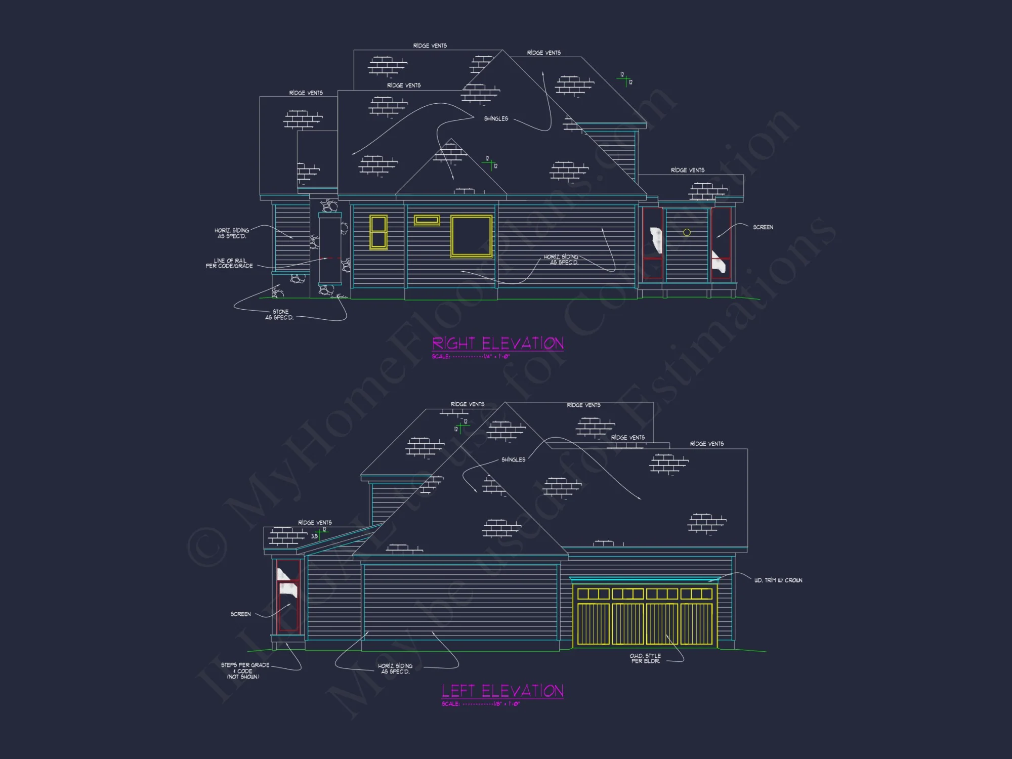 Craftsman house Floor Plan with Spacious Garage and Open Layout