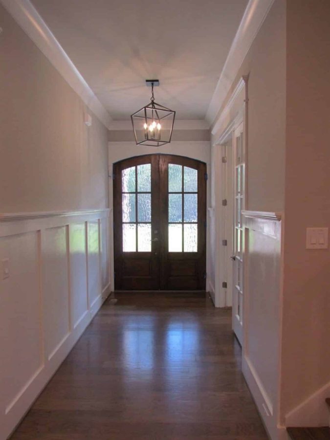 Craftsman house Floor Plan with Spacious Garage and Open Layout