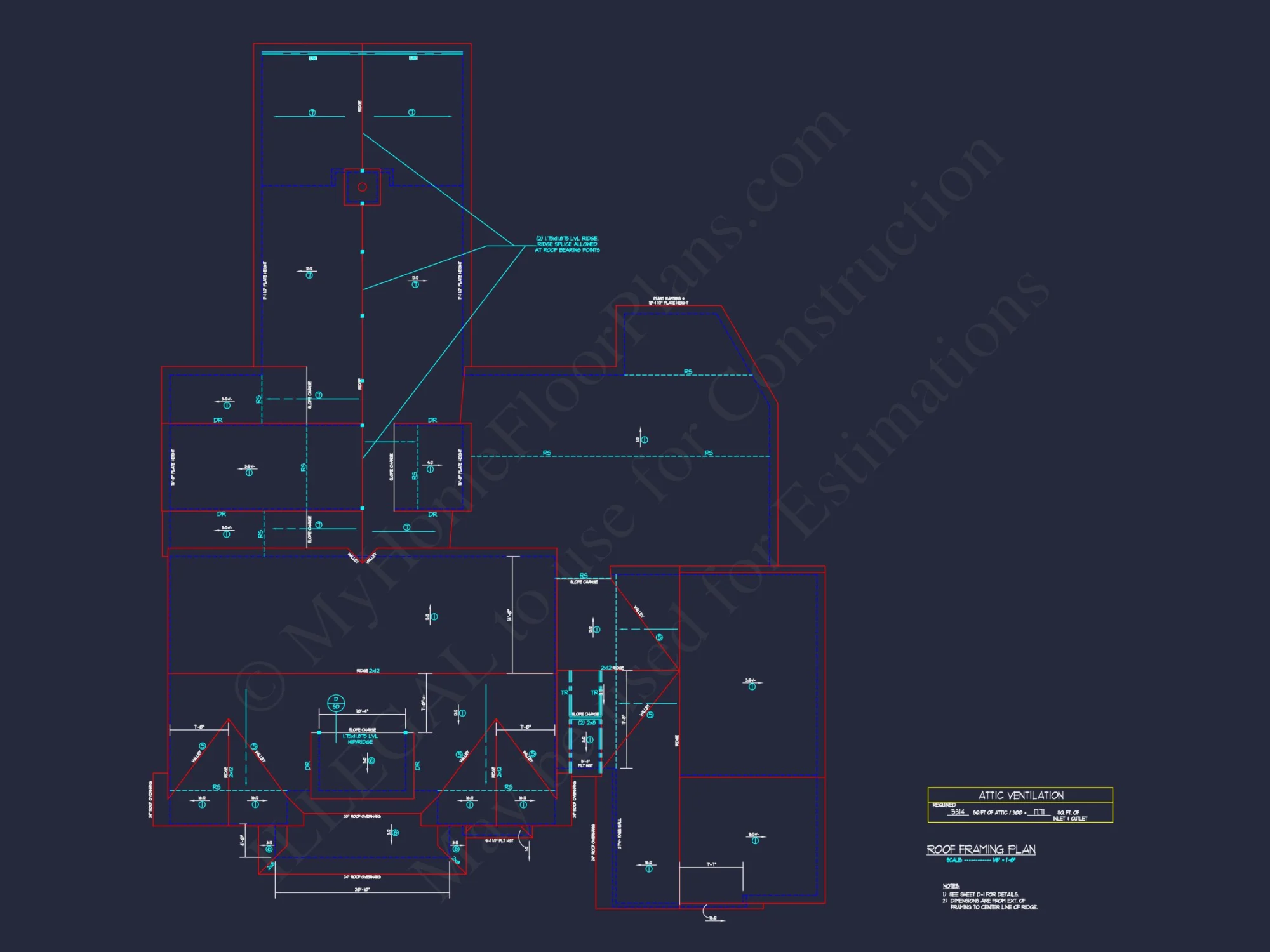 Modern Craftsman house Design with Detailed Floor Plans & CAD