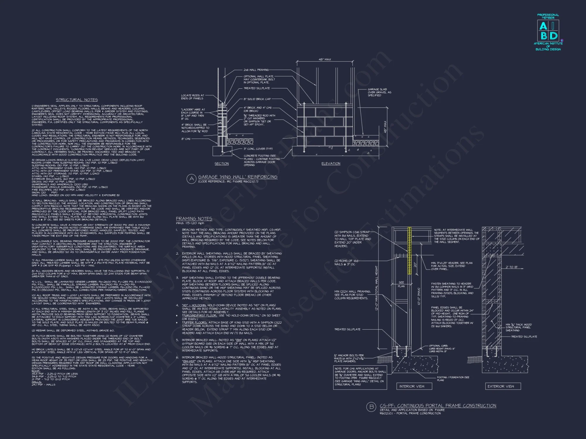 Spacious house Plan with CAD Blueprints & Modern Designs