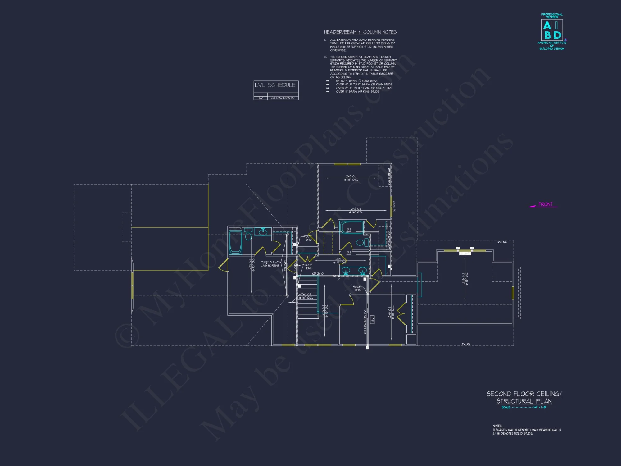 Spacious house Plan with CAD Blueprints & Modern Designs
