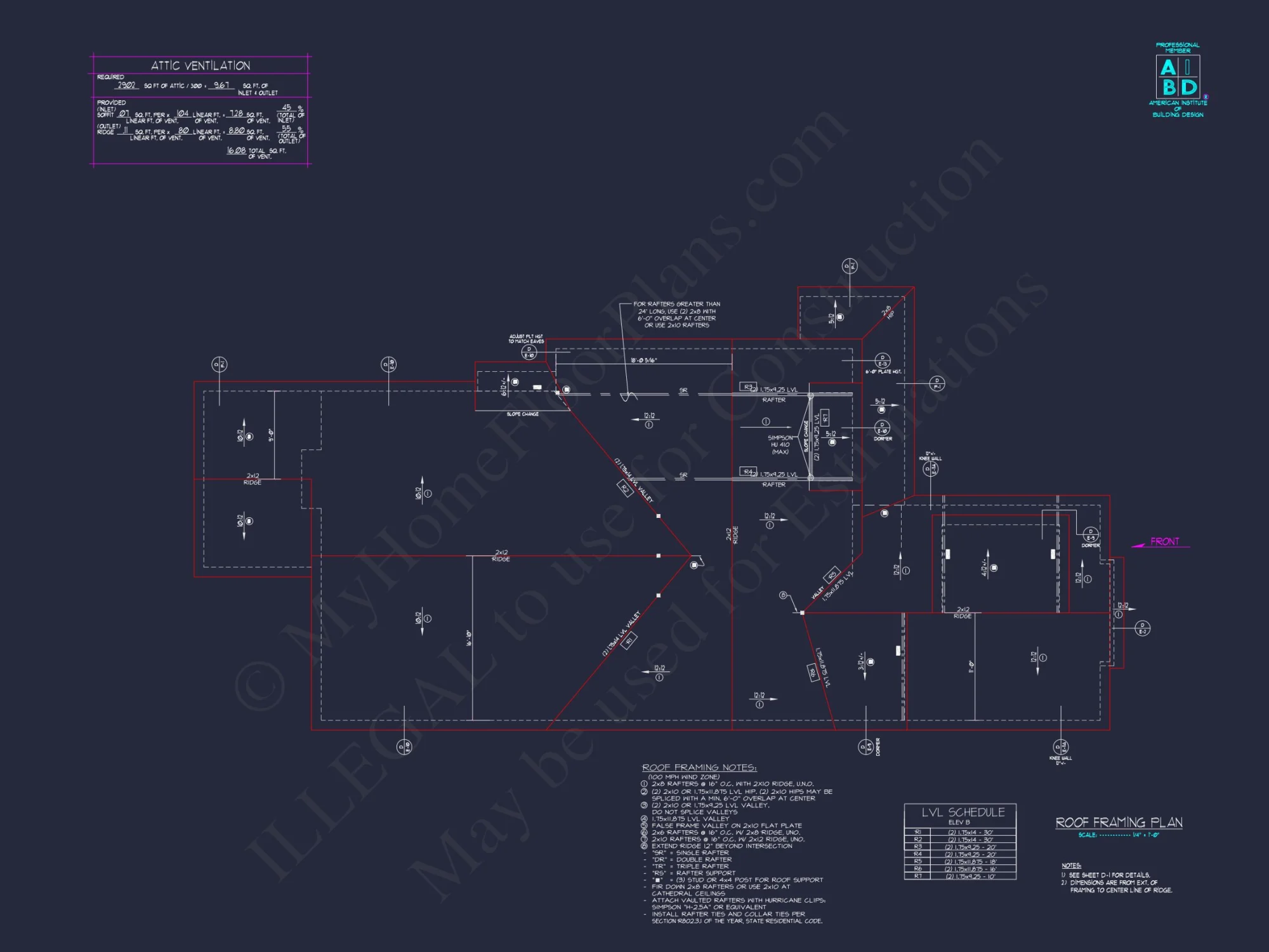 Spacious house Plan with CAD Blueprints & Modern Designs