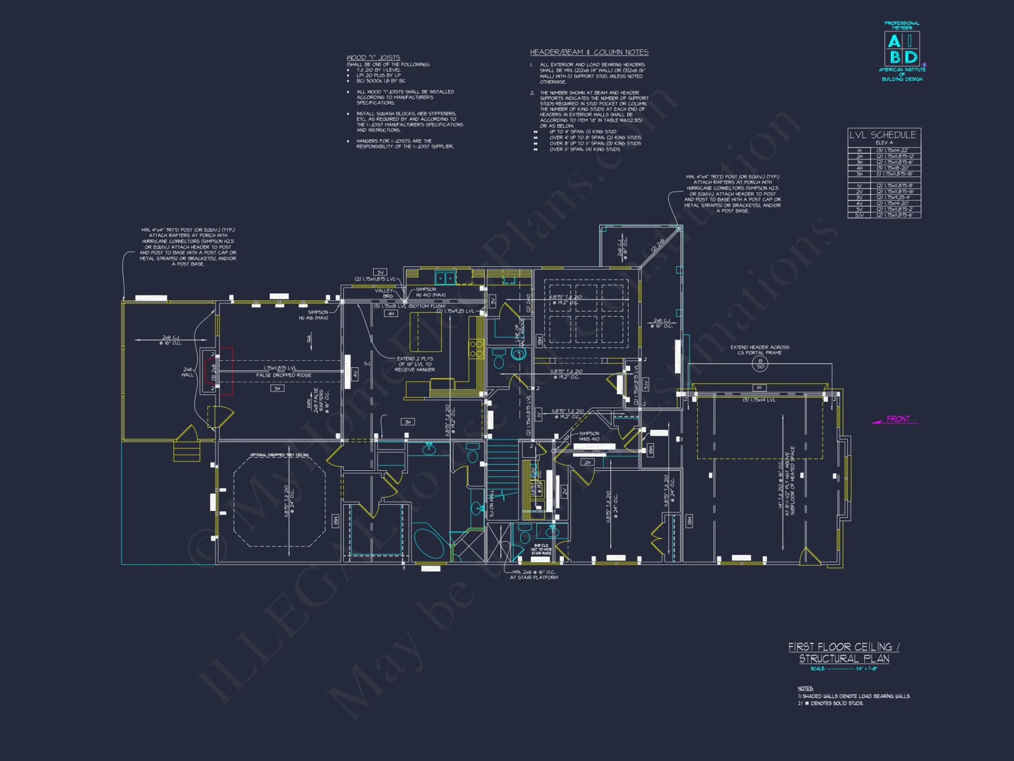 Spacious house Plan with CAD Blueprints & Modern Designs