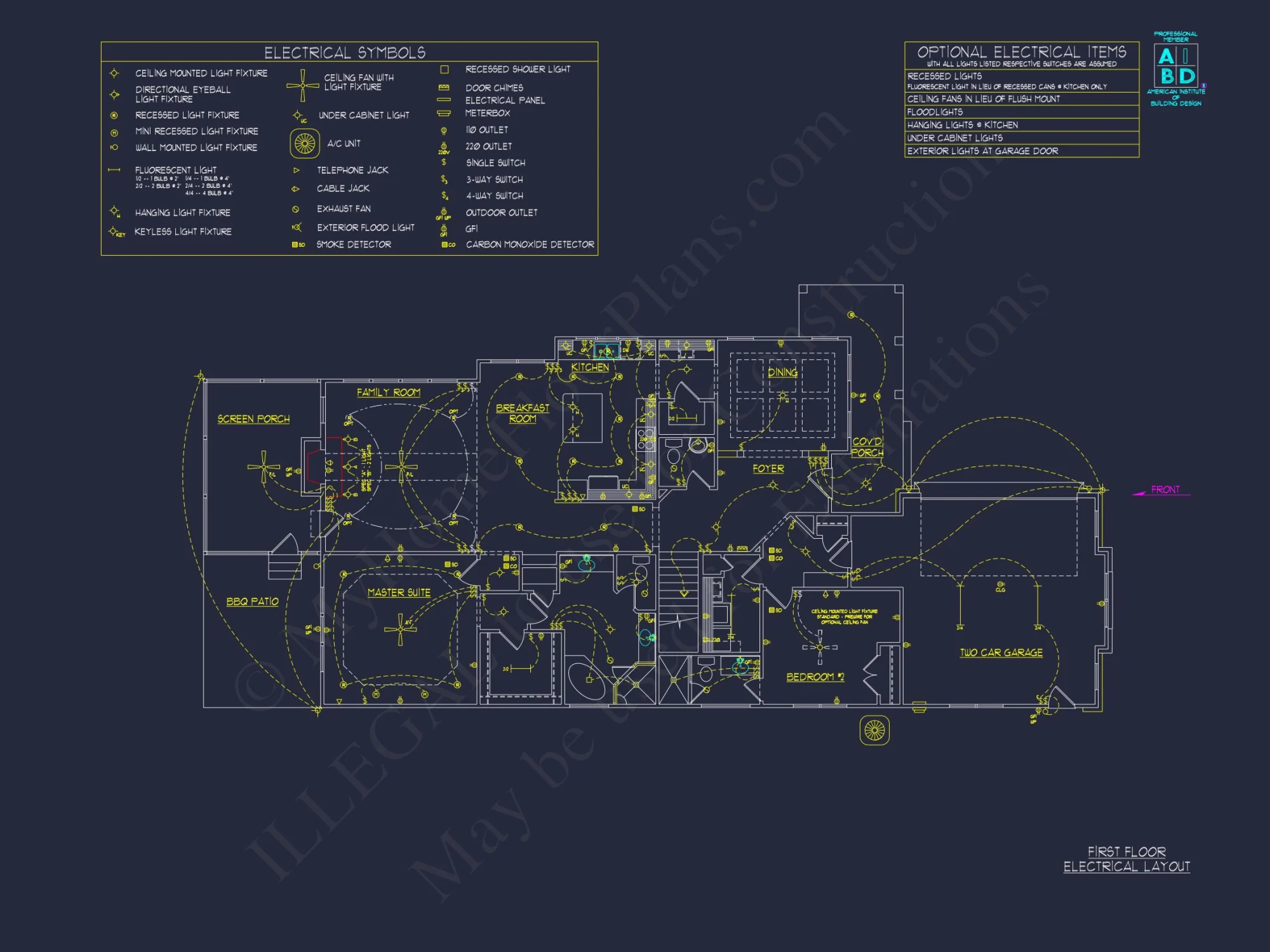 Spacious house Plan with CAD Blueprints & Modern Designs