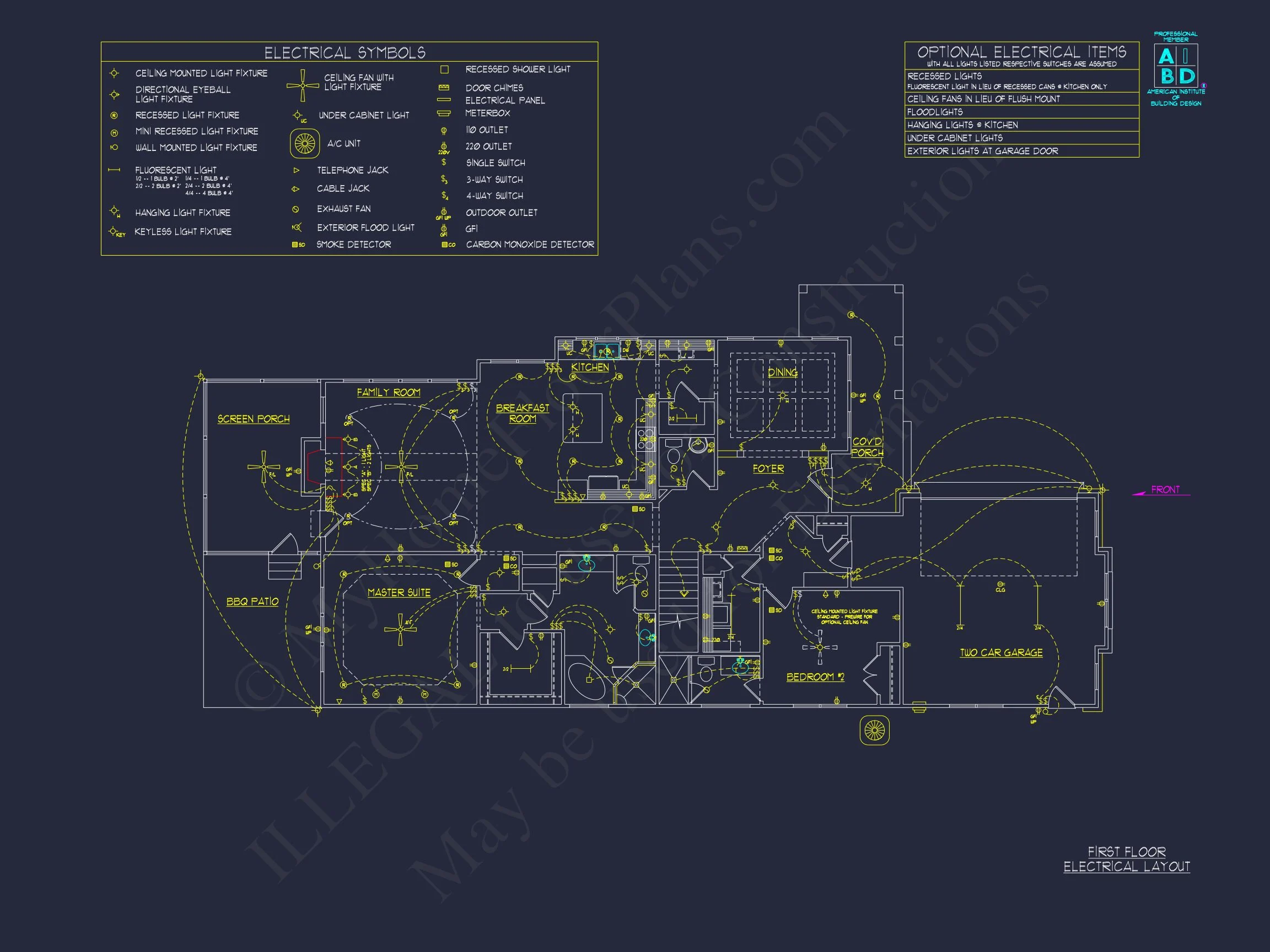 Spacious house Plan with CAD Blueprints & Modern Designs