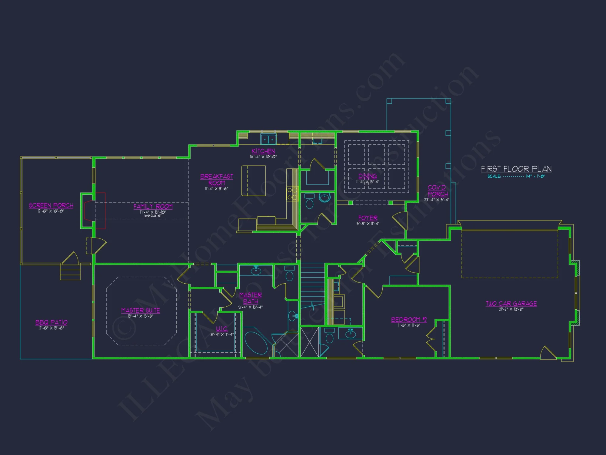Spacious house Plan with CAD Blueprints & Modern Designs