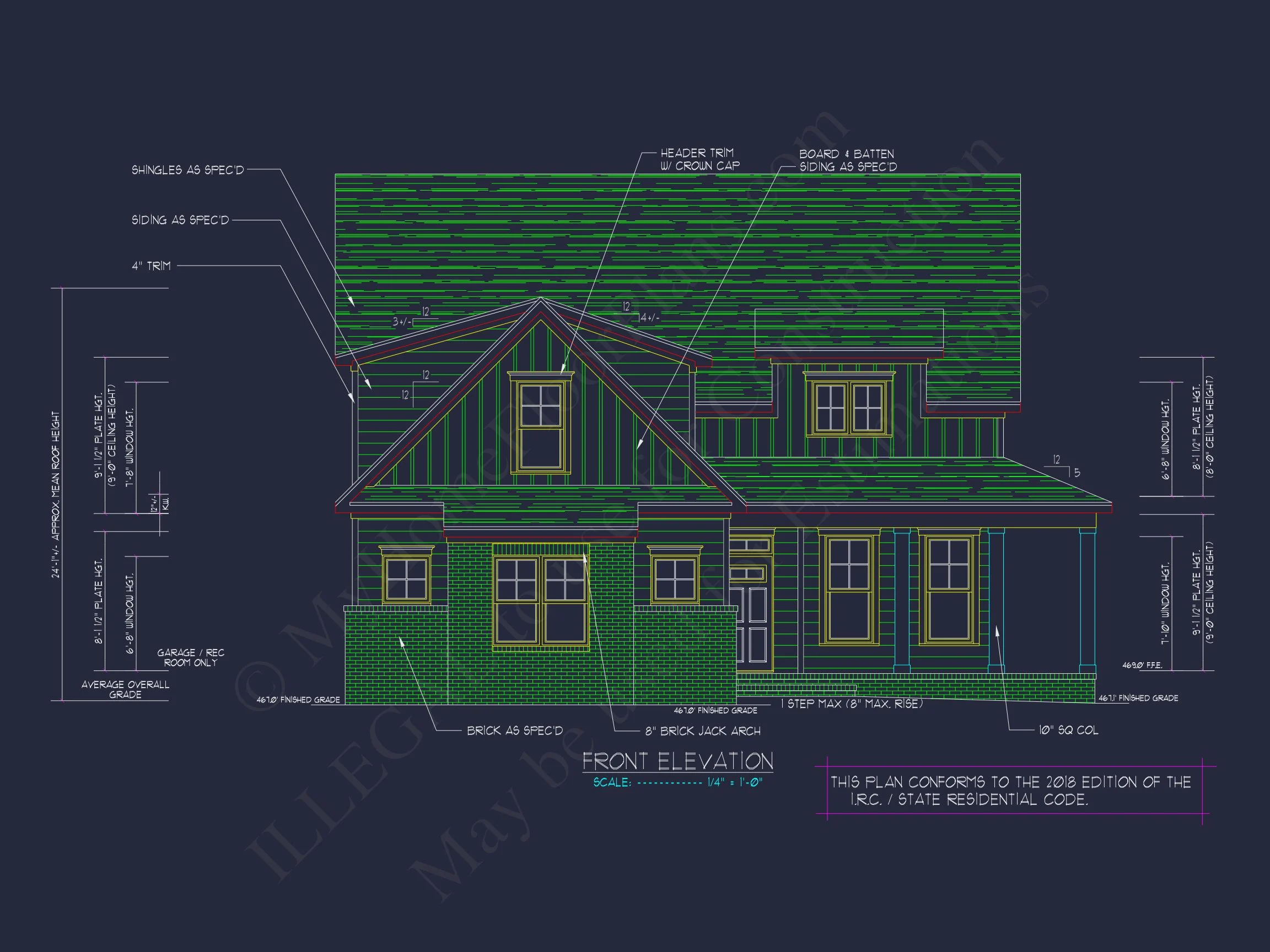 Spacious house Plan with CAD Blueprints & Modern Designs