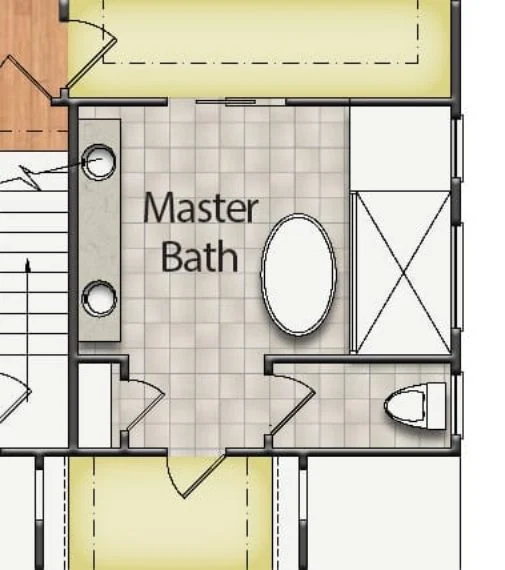 Elegant 3-Story house Plan with CAD Floor Designs & Blueprint