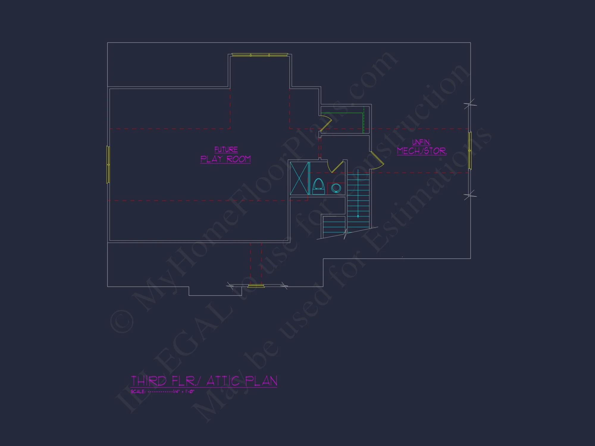 Elegant 3-Story house Plan with CAD Floor Designs & Blueprint