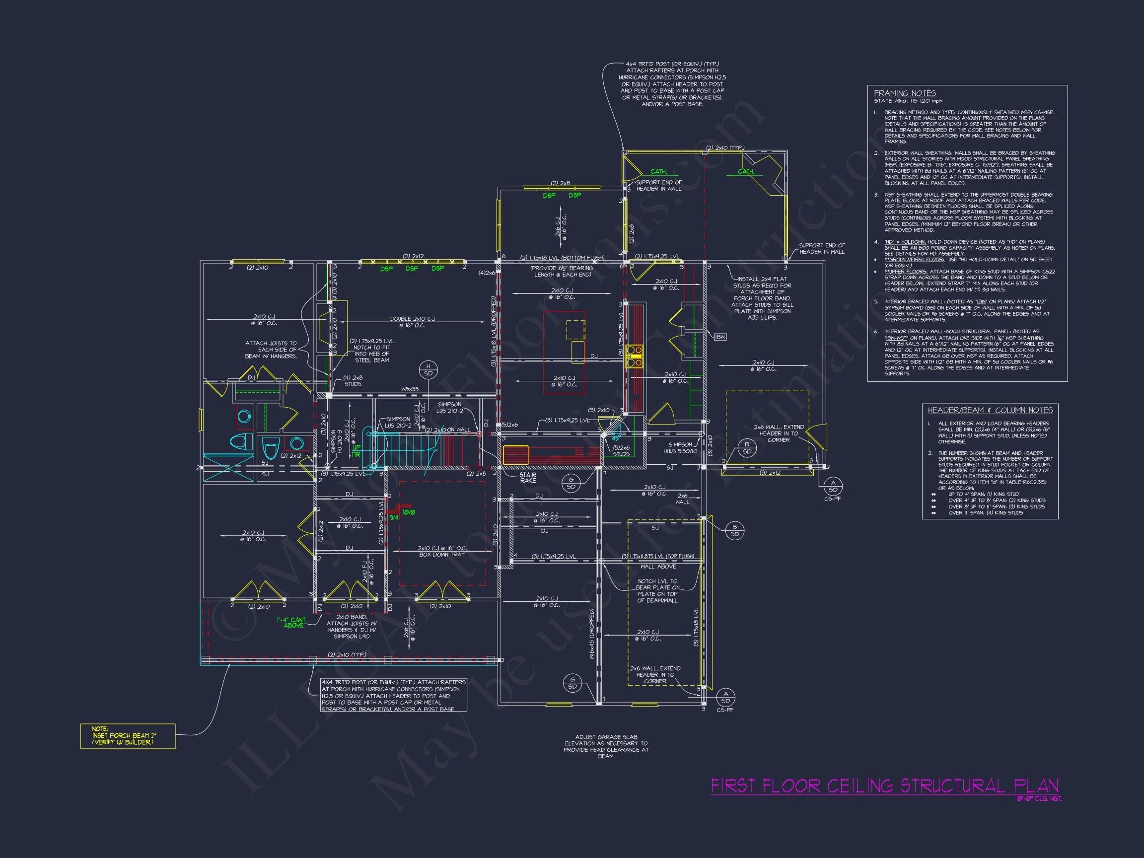19-1190 HOUSE PLAN - Elegant House Plan with Modern Floor Plan Designs and CAD Blueprints 44 Elegant house Plan with Modern Floor Plan Designs and CAD Blueprints