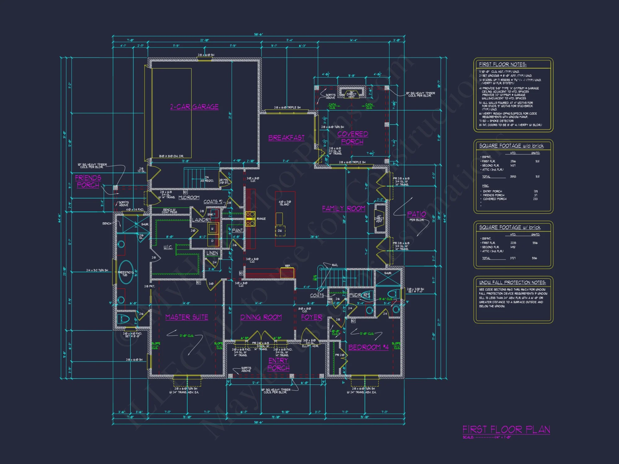Timeless house Plan with Spacious Floor Designs and CAD Blueprints