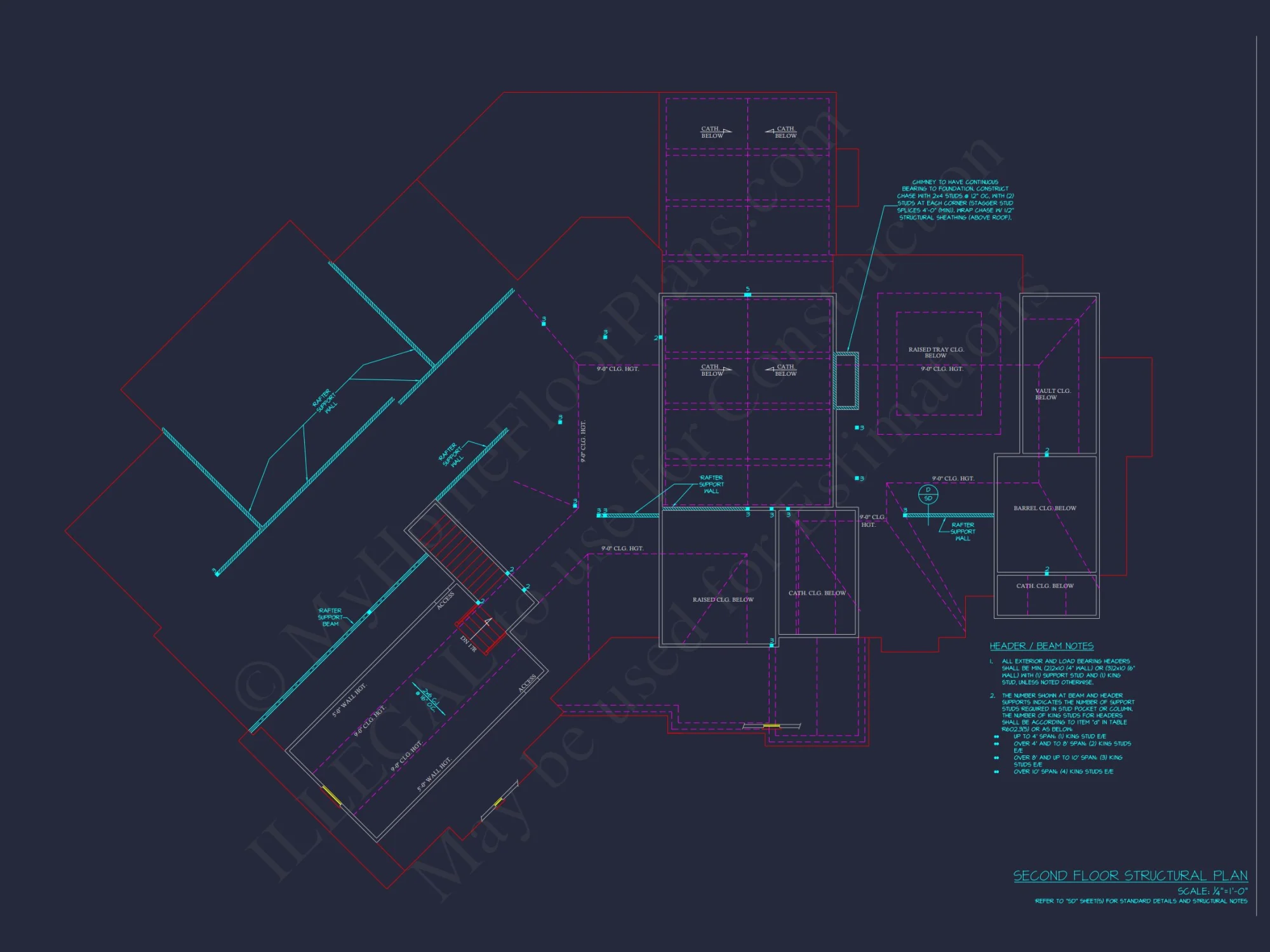 Elegant house Plan with Detailed Floor Designs and CAD Blueprints