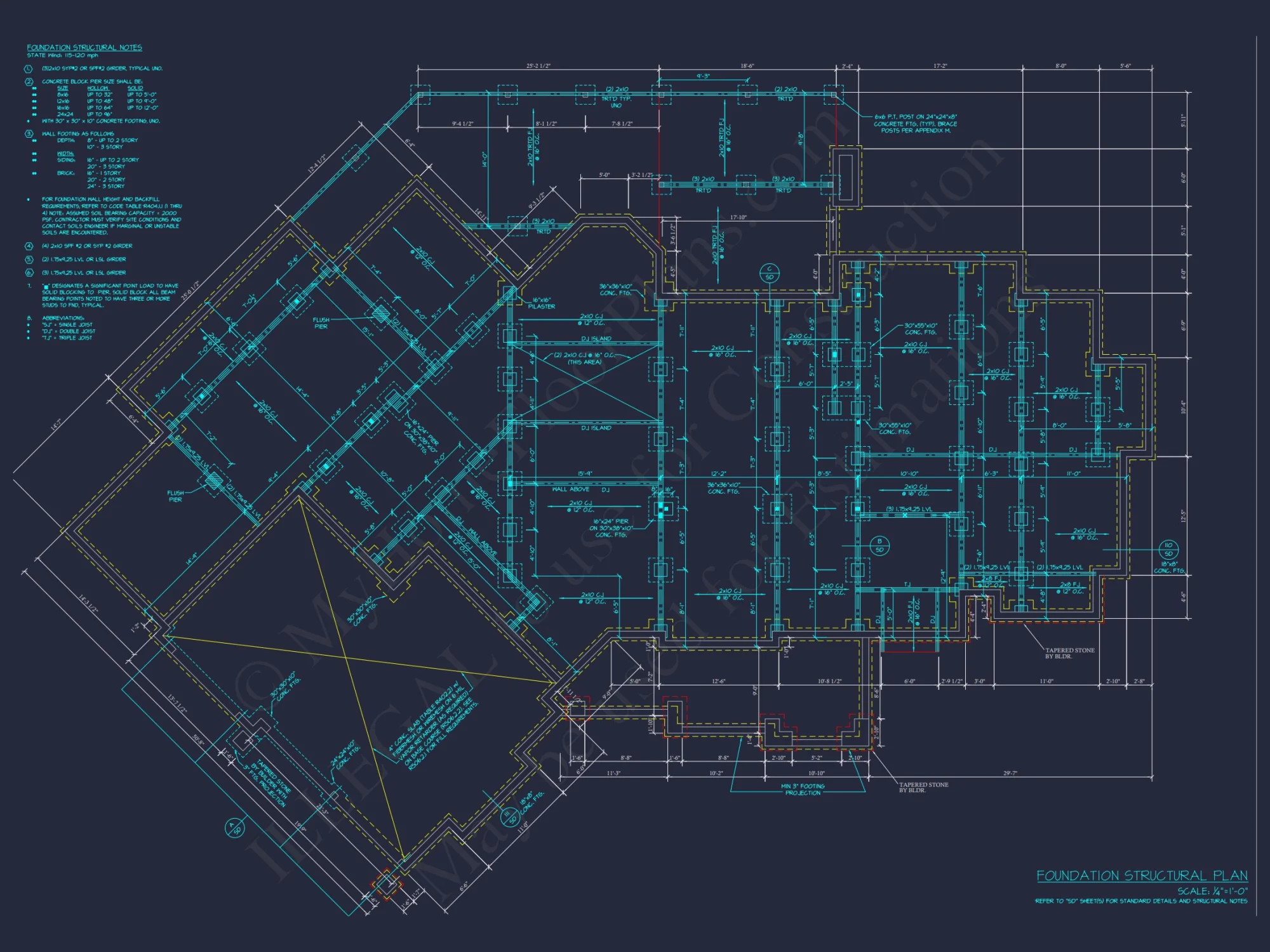 Elegant house Plan with Detailed Floor Designs and CAD Blueprints