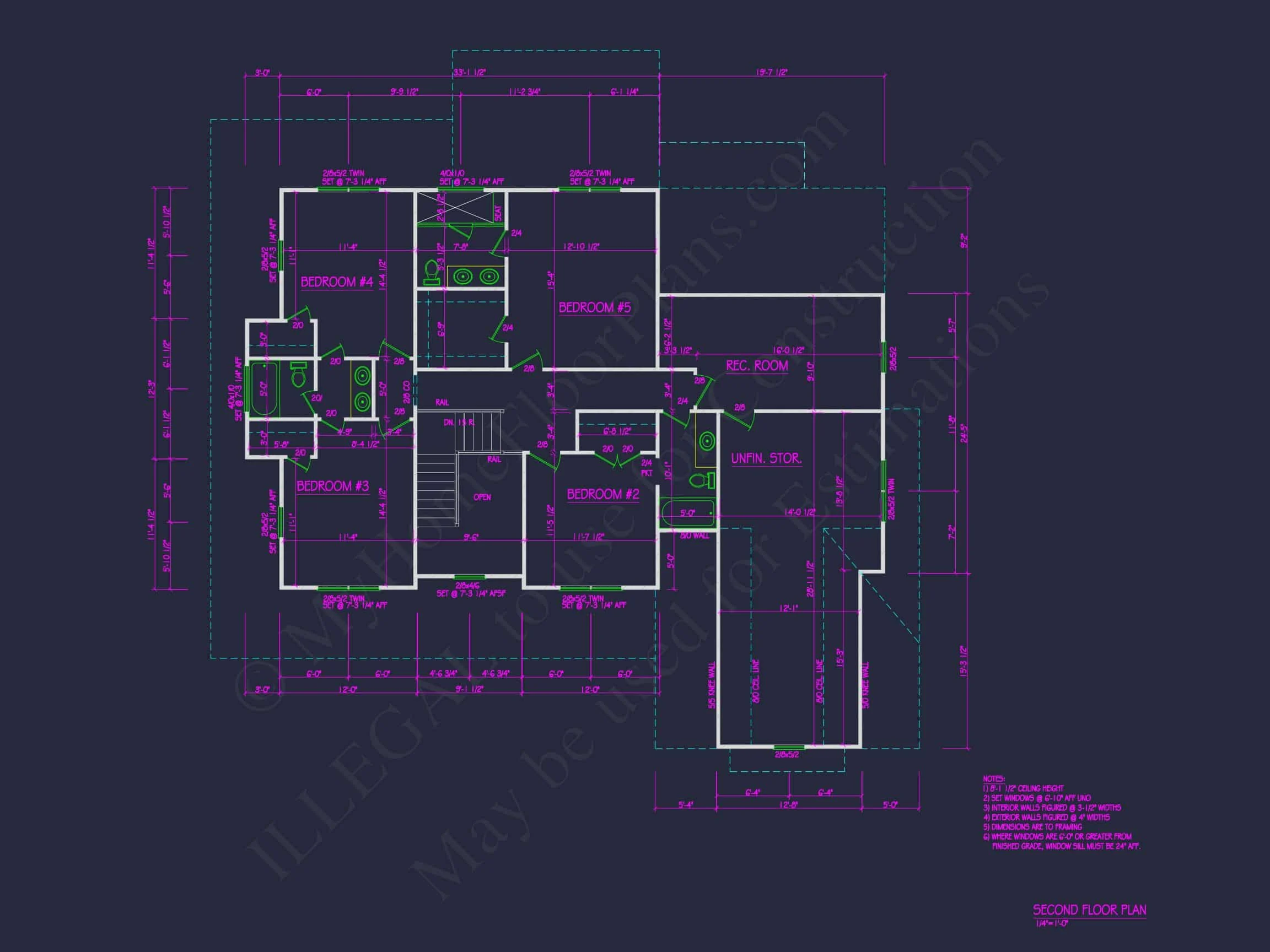 Modern Country house Plan with Spacious Floor Designs