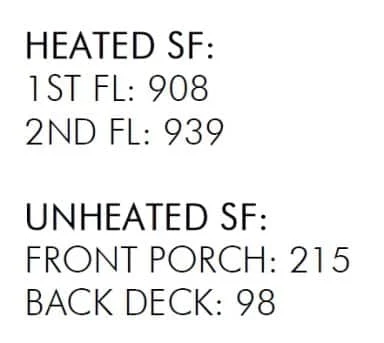 Modern Craftsman house Plan with 2 Floors and 5 Bedrooms