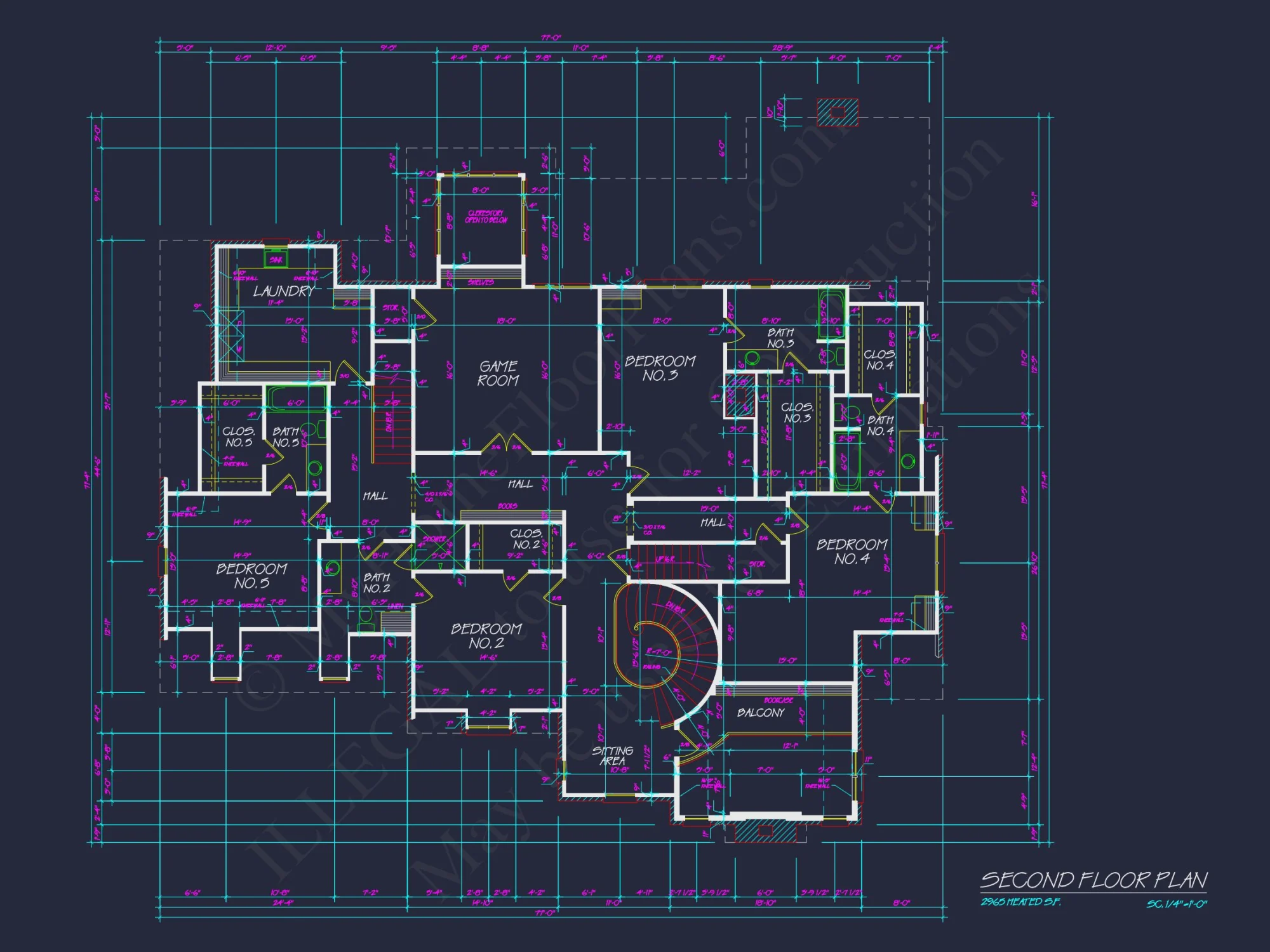 Elegant house Floor Plan with CAD Designs and Blueprints