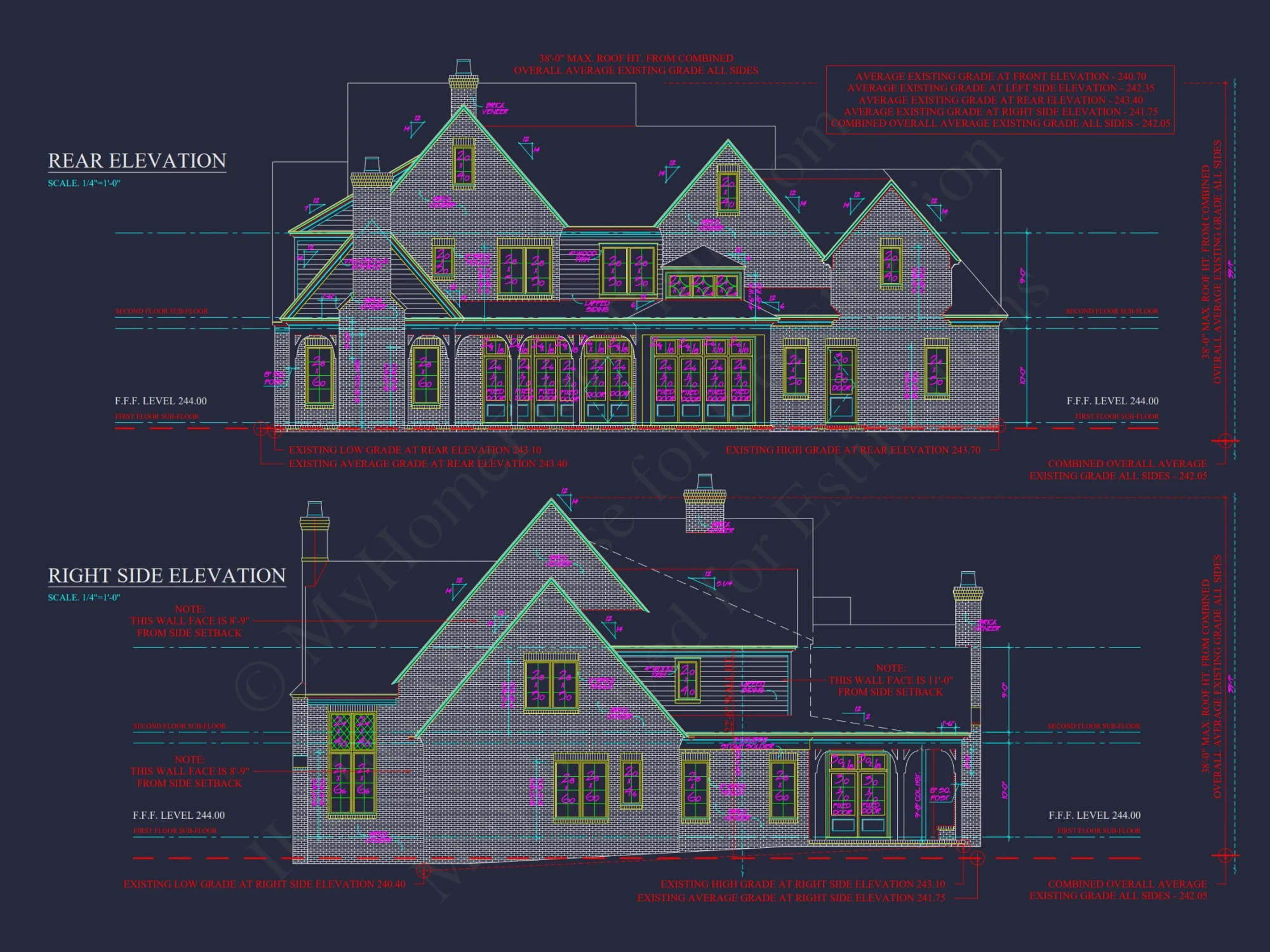 Elegant house Floor Plan with CAD Designs and Blueprints