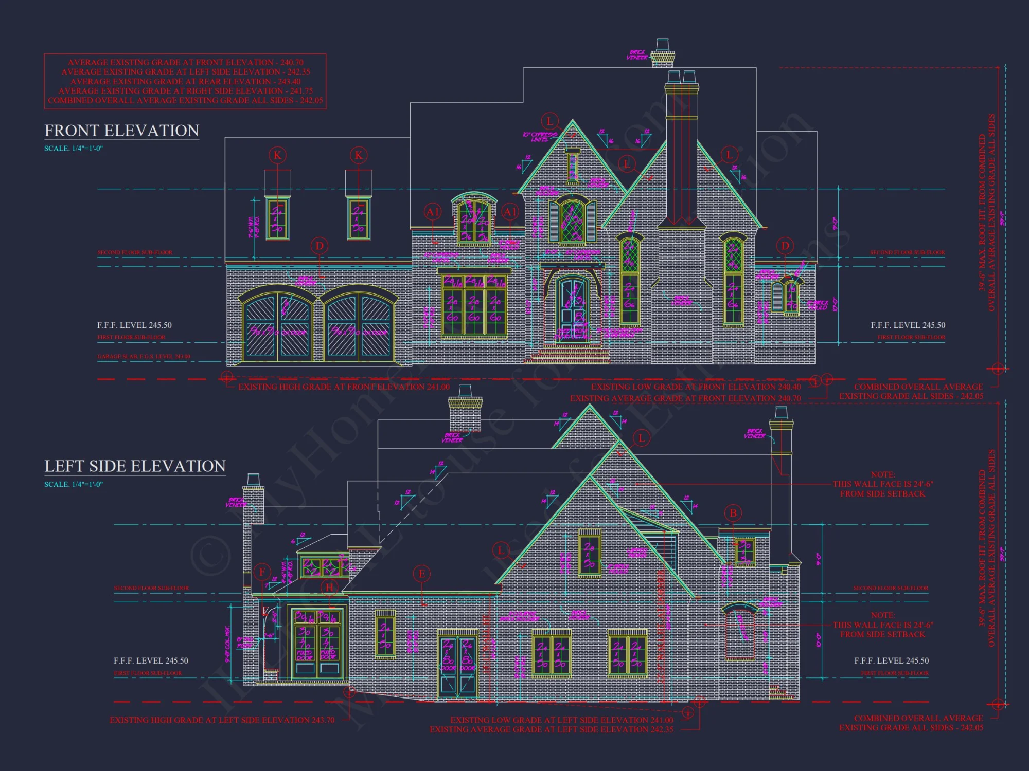 Elegant house Floor Plan with CAD Designs and Blueprints