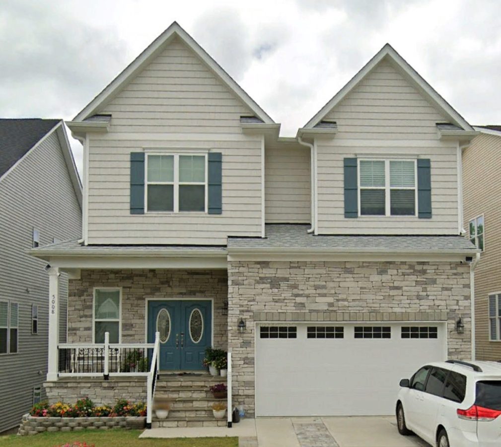 Modern Suburban house Plan: 2-Story Blueprint with 6 Beds