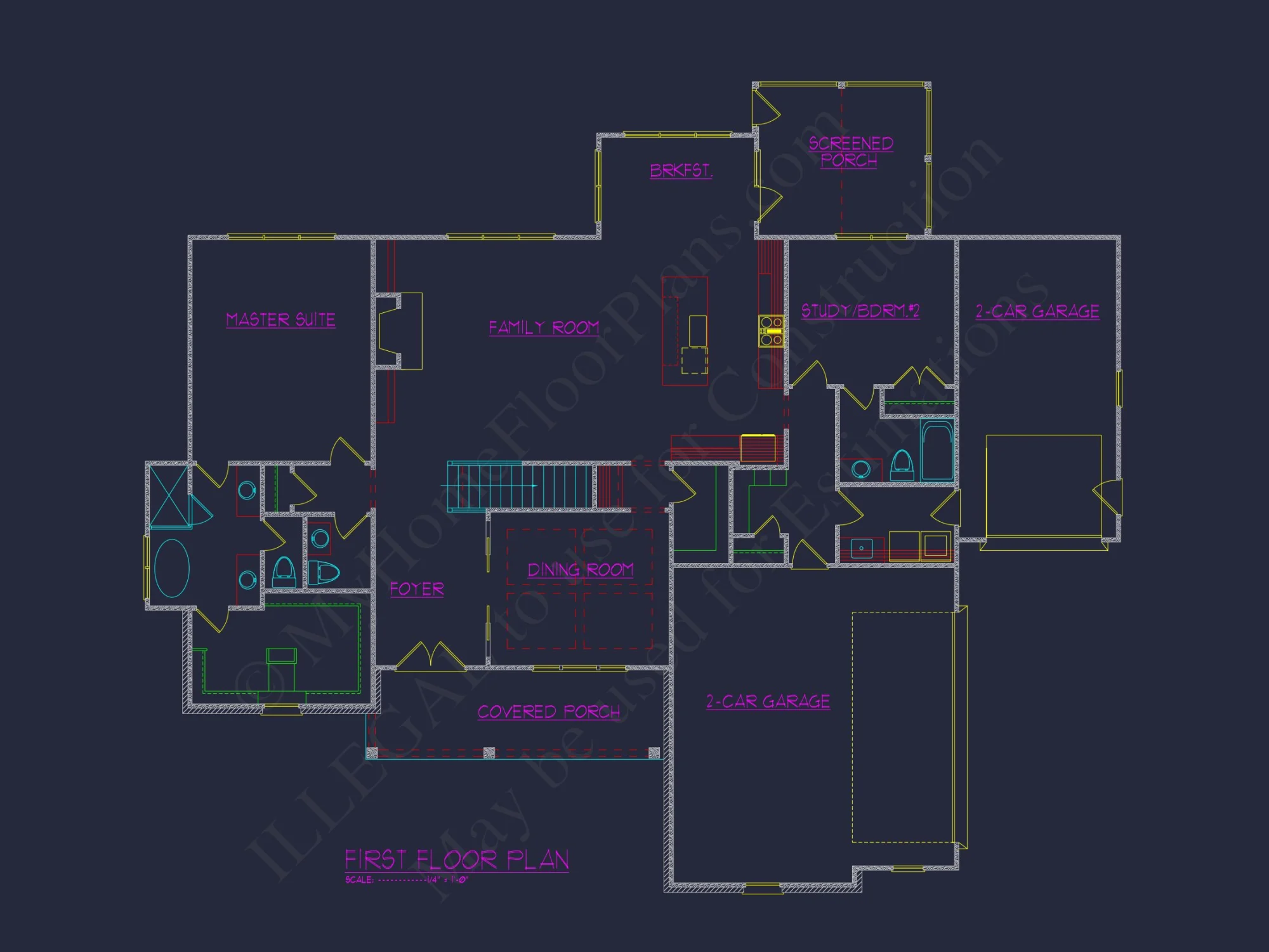 Modern house Plan with CAD Blueprints and Stunning Architecture
