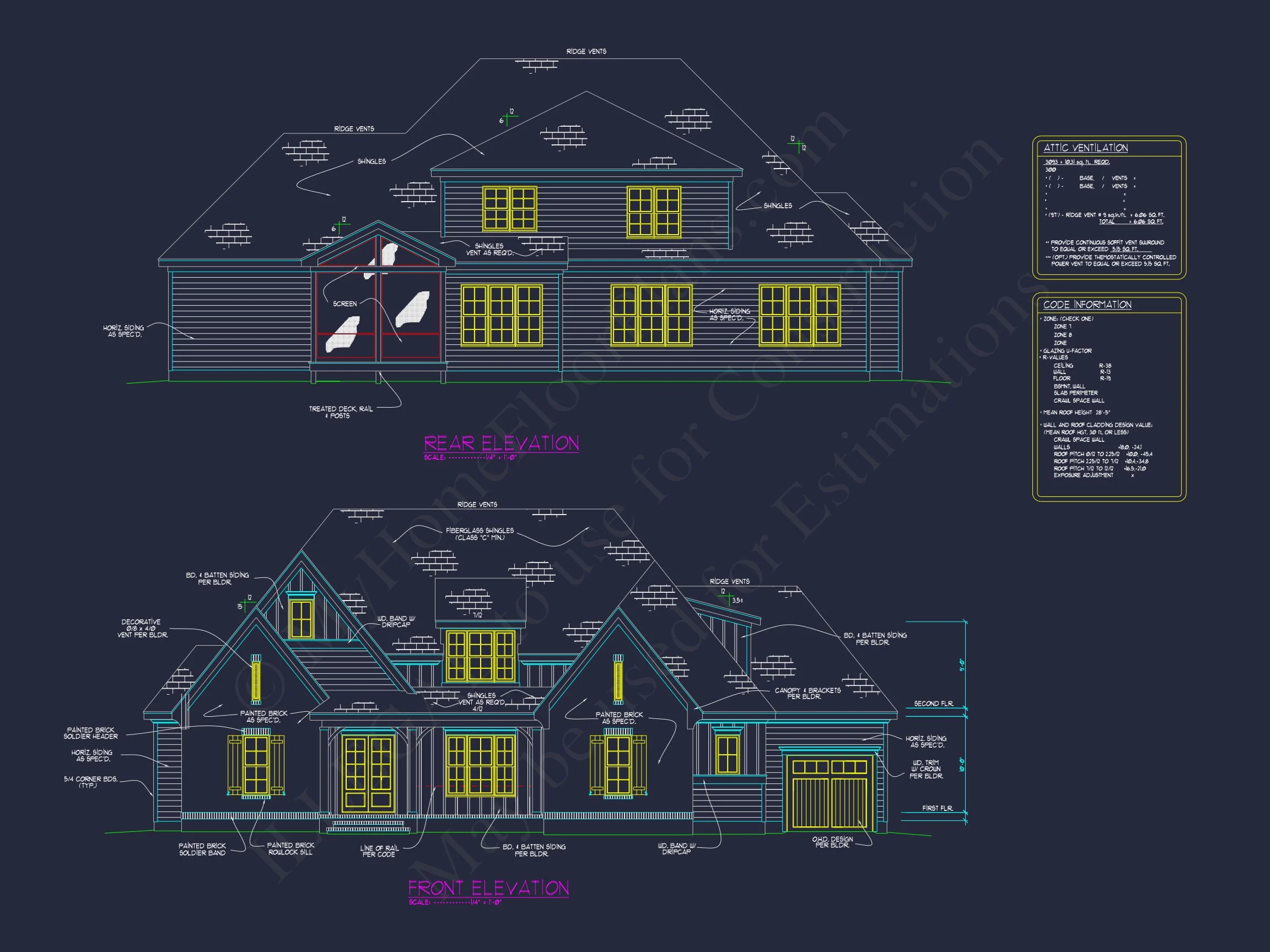 Modern house Plan with CAD Blueprints and Stunning Architecture