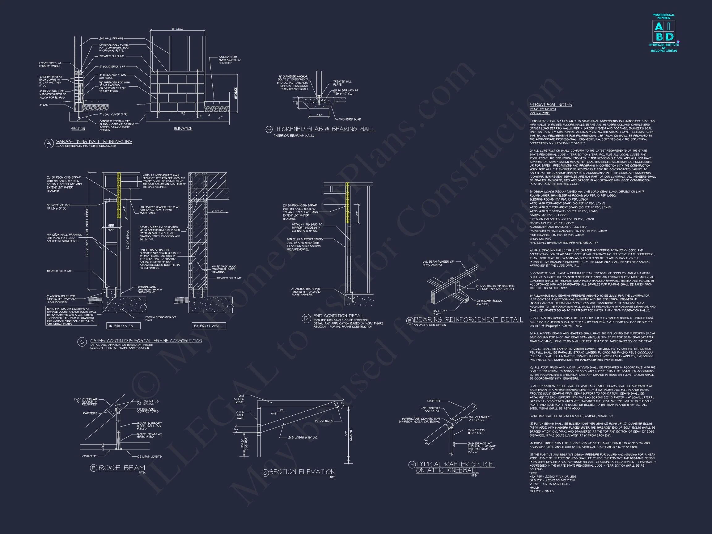 Custom house Plan Design with CAD Floor Plans & Blueprint