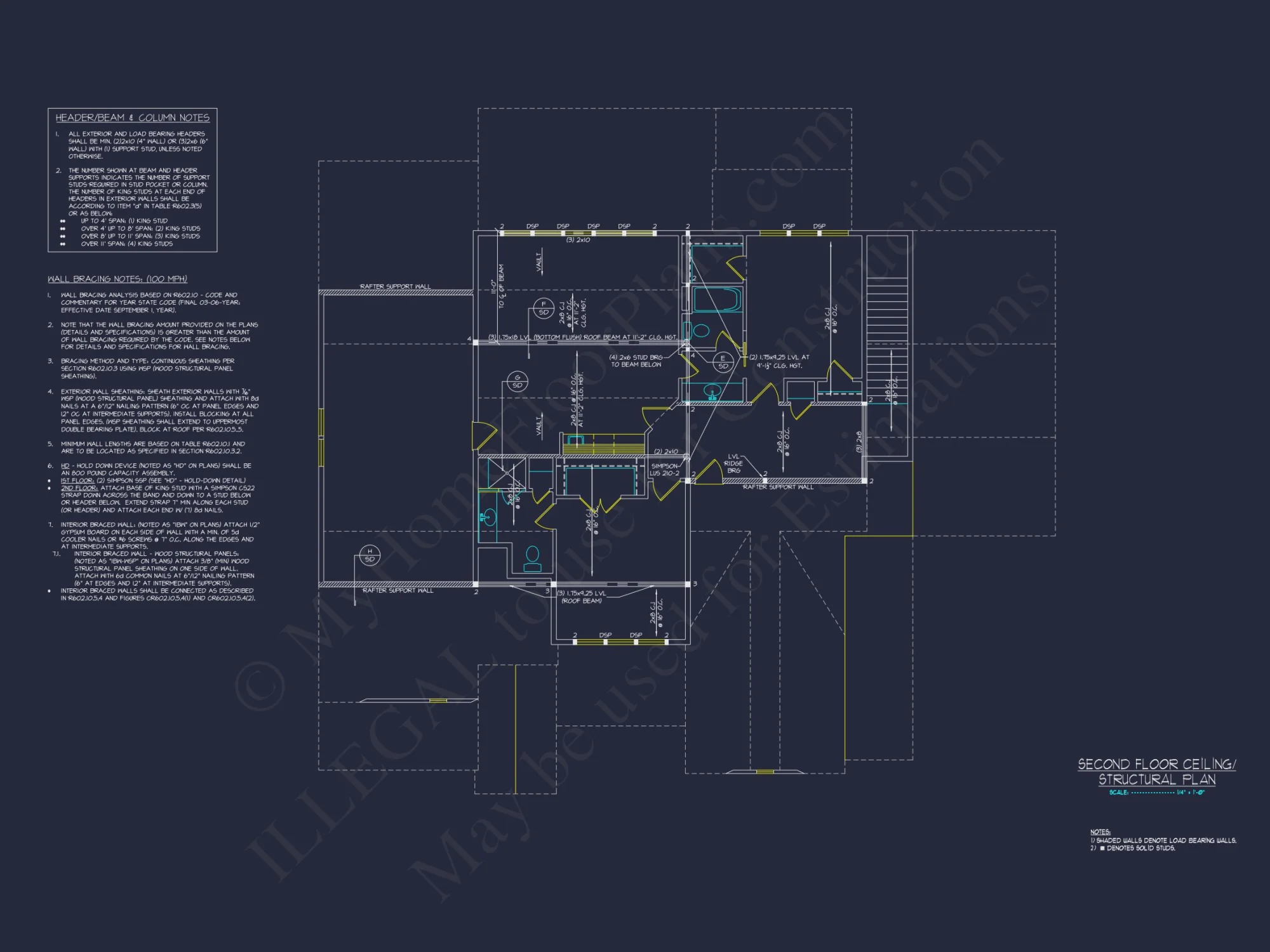 Custom house Plan Design with CAD Floor Plans & Blueprint