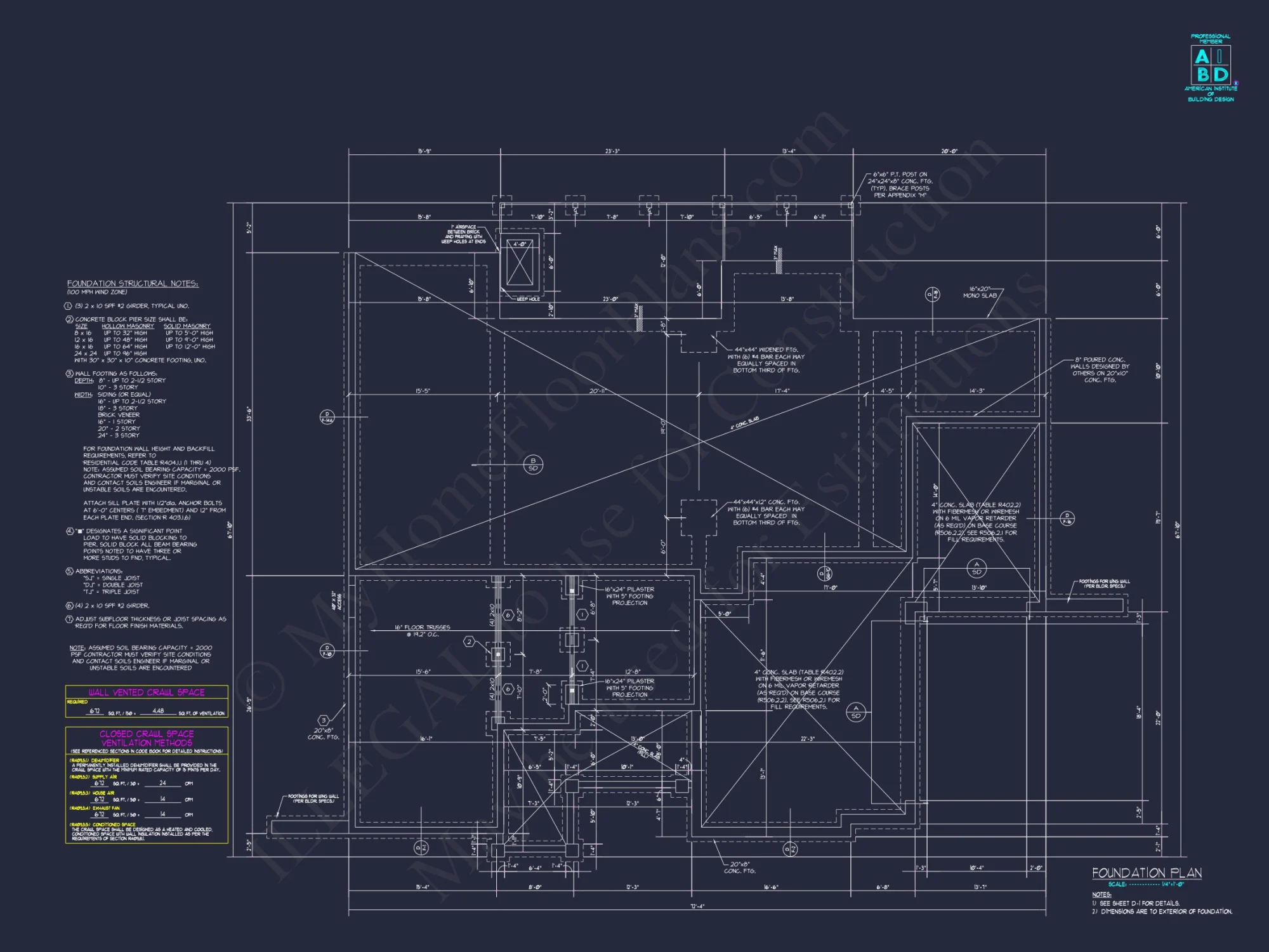 Custom house Plan Design with CAD Floor Plans & Blueprint