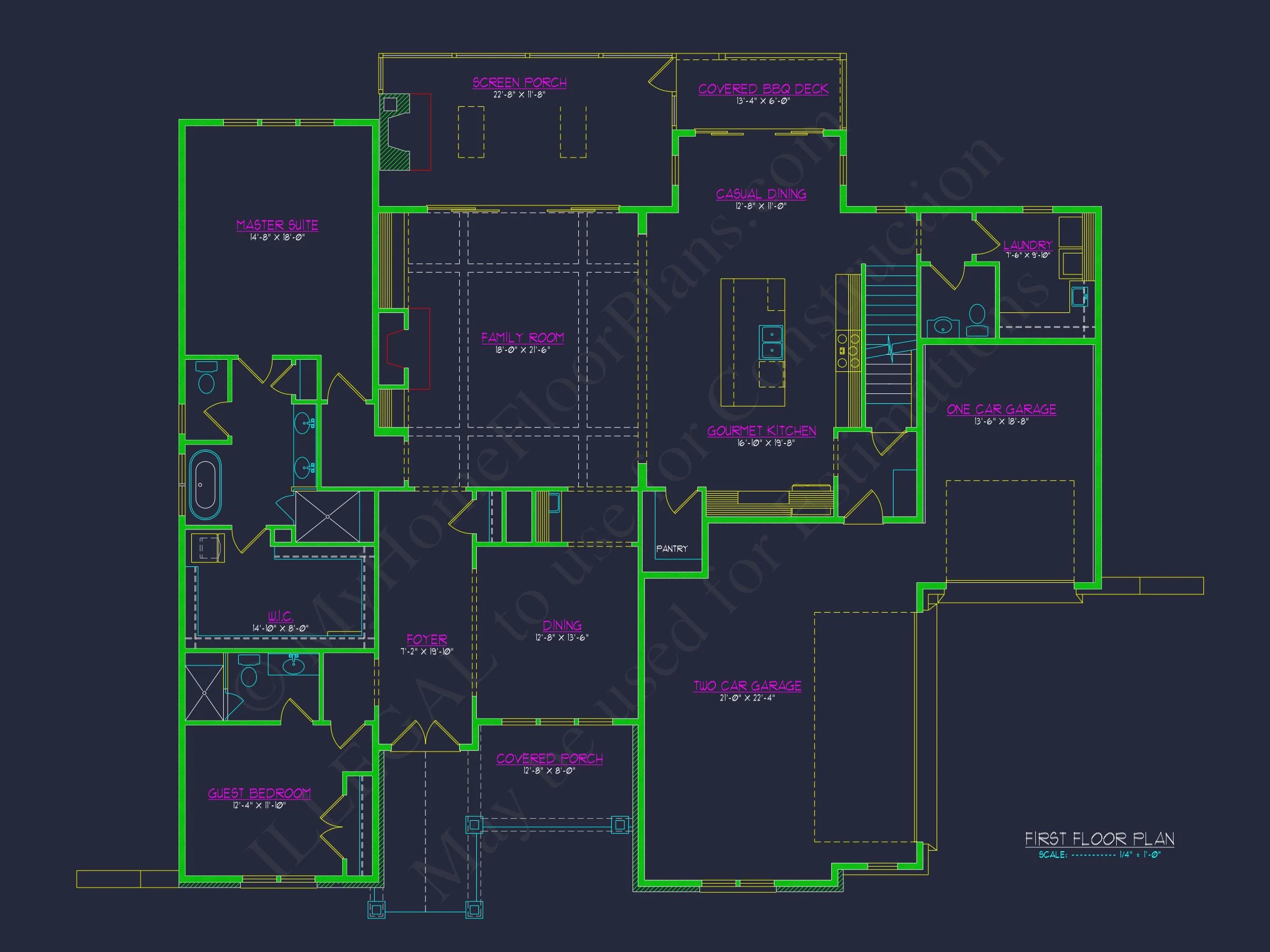 Custom house Plan Design with CAD Floor Plans & Blueprint