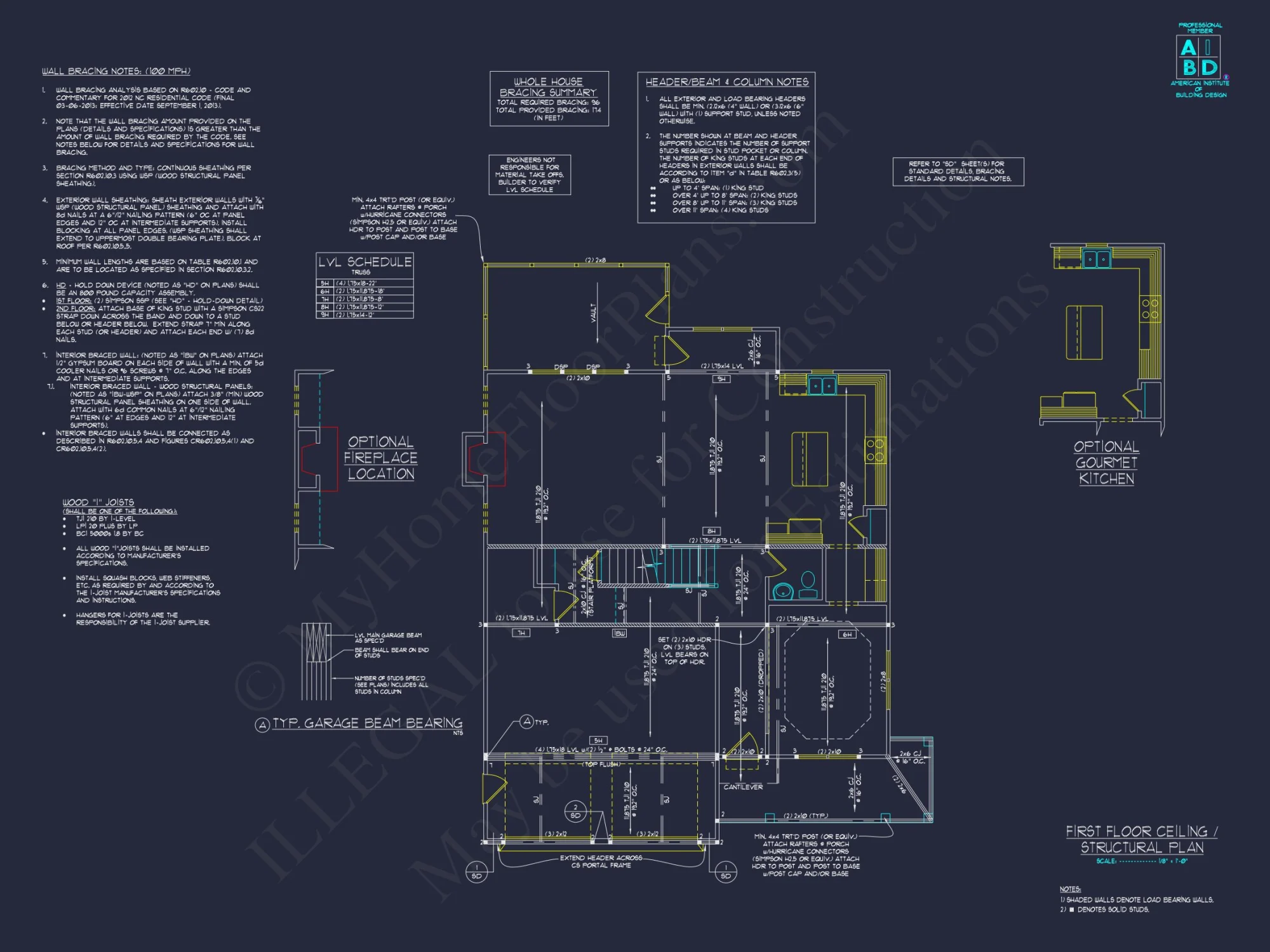 Elegant house Plan with 5 Bedrooms, CAD Designs & Blueprint