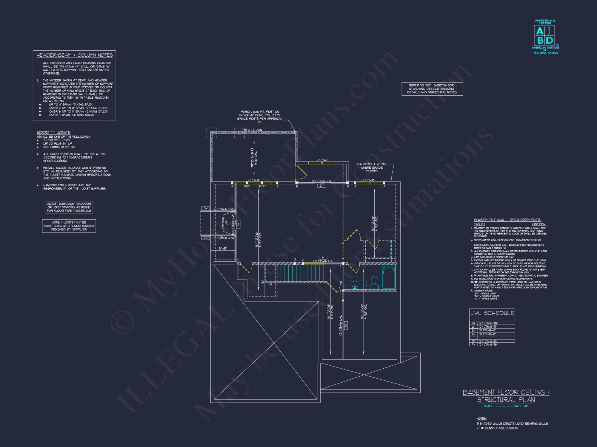 Elegant house Plan with 5 Bedrooms, CAD Designs & Blueprint