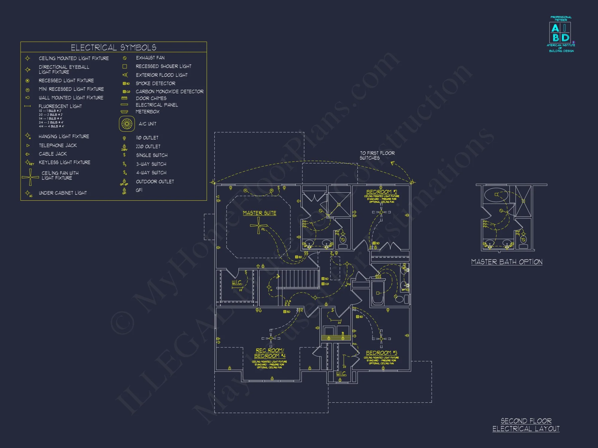 Elegant house Plan with 5 Bedrooms, CAD Designs & Blueprint