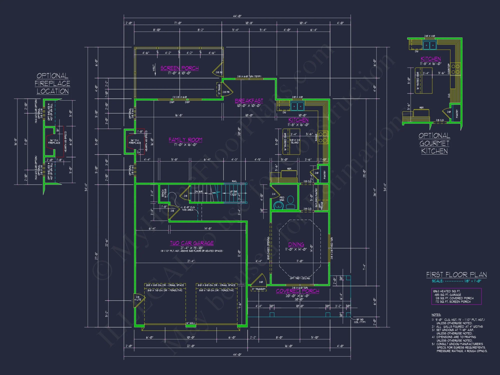 Elegant house Plan with 5 Bedrooms, CAD Designs & Blueprint