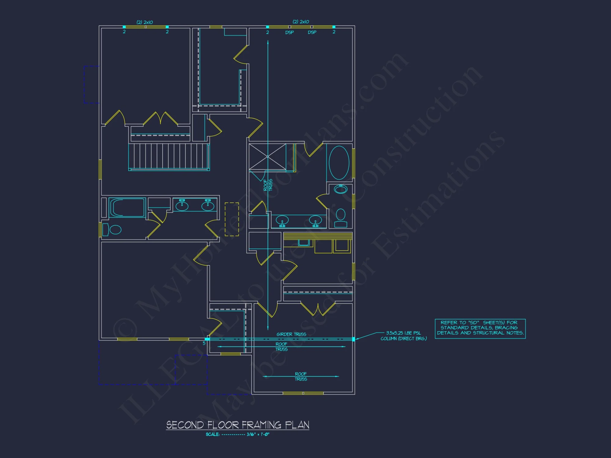 Beautiful Modern house CAD Design with Versatile Floor Plans
