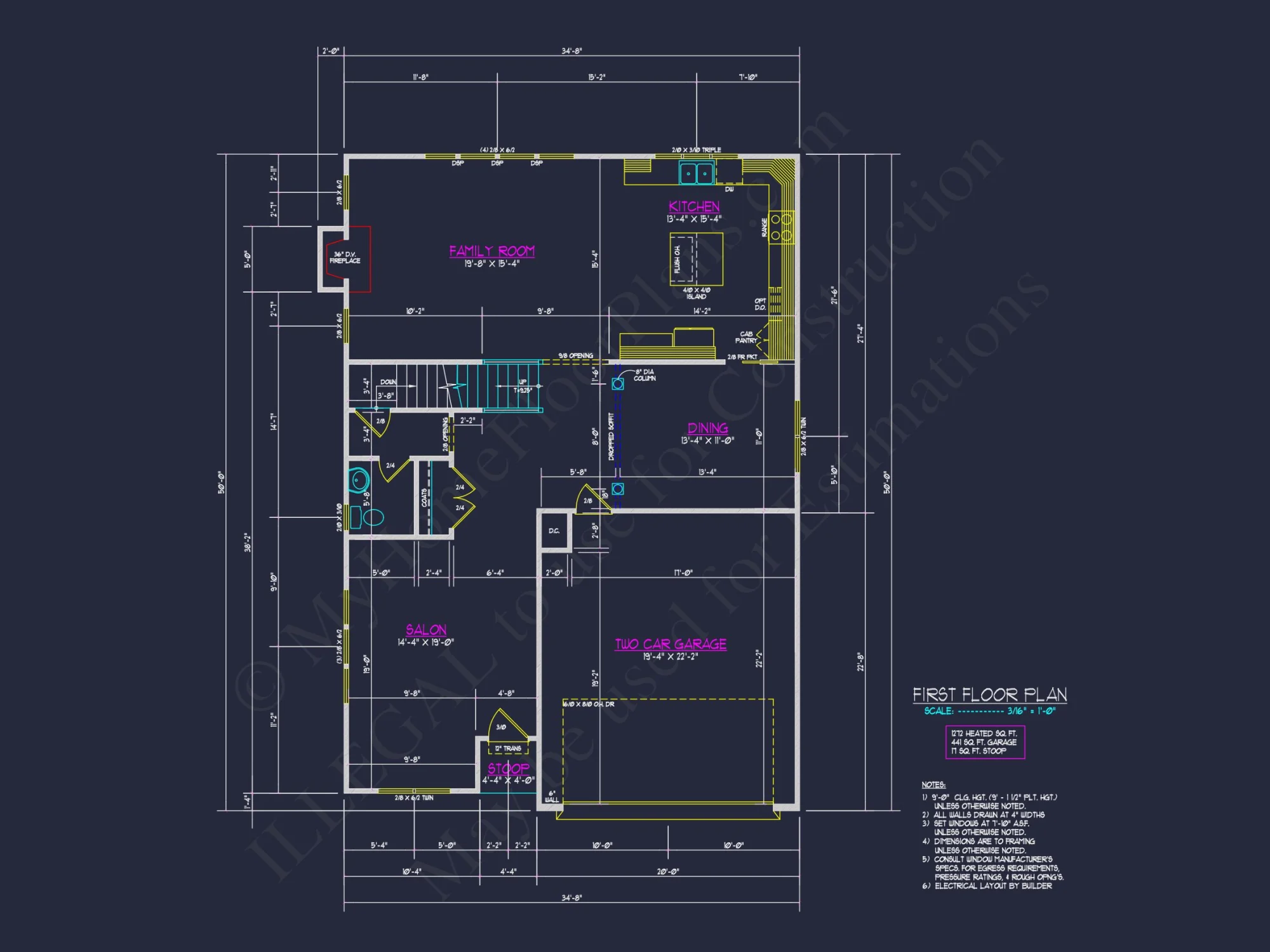 Beautiful Modern house CAD Design with Versatile Floor Plans