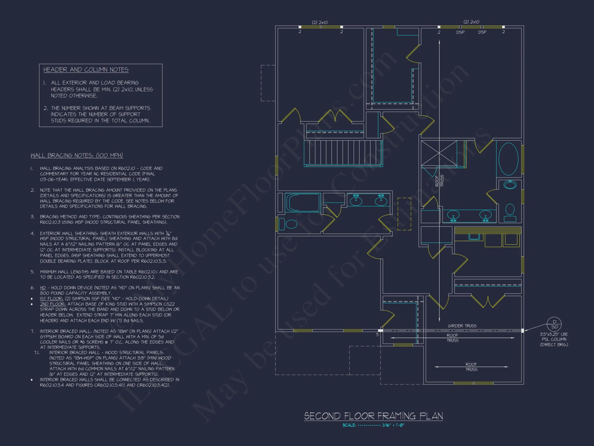 Spacious house Designs with Floor Plan CAD for Modern Living