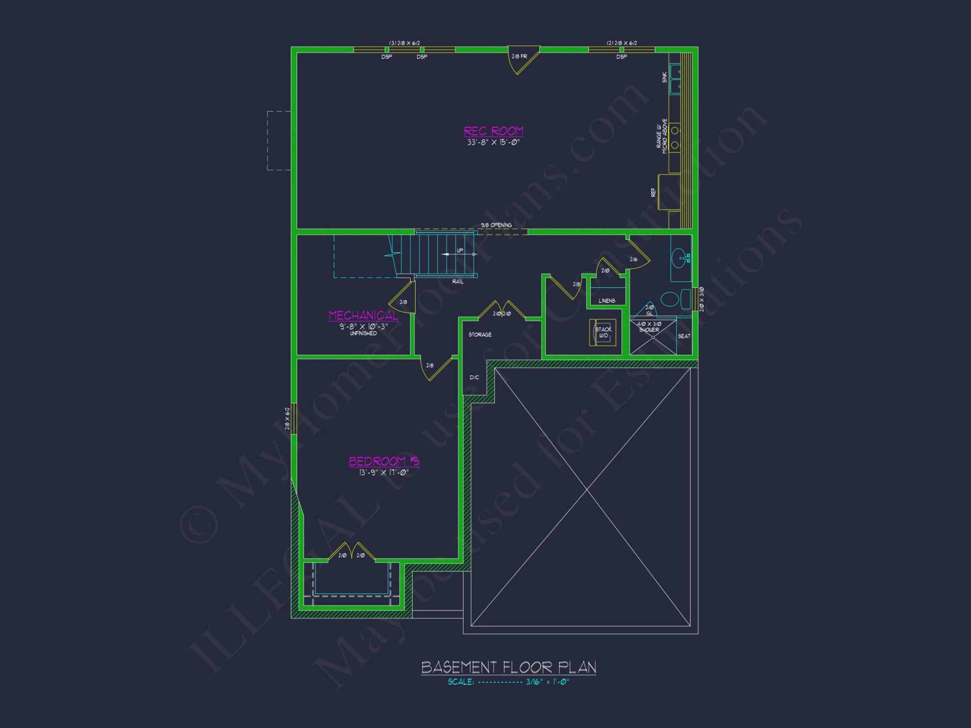 Spacious house Designs with Floor Plan CAD for Modern Living