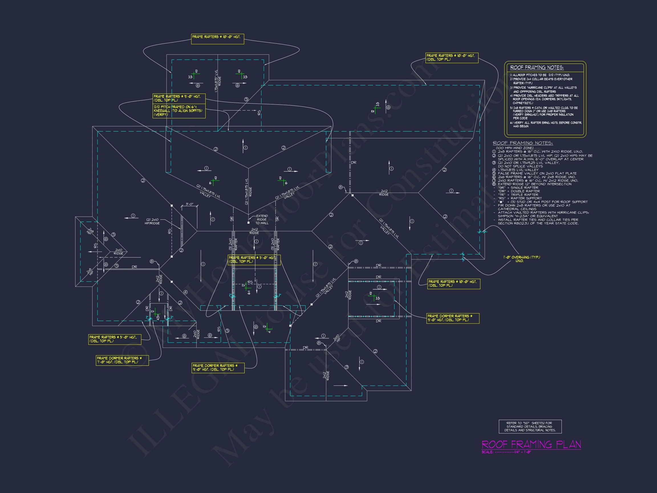 18-1588 HOUSE PLAN - Craftsman Home Plan - 4-Bed, 3.5-Bath, 3,231 SF 40 Craftsman house Plan with Detailed Floor Blueprint Designs