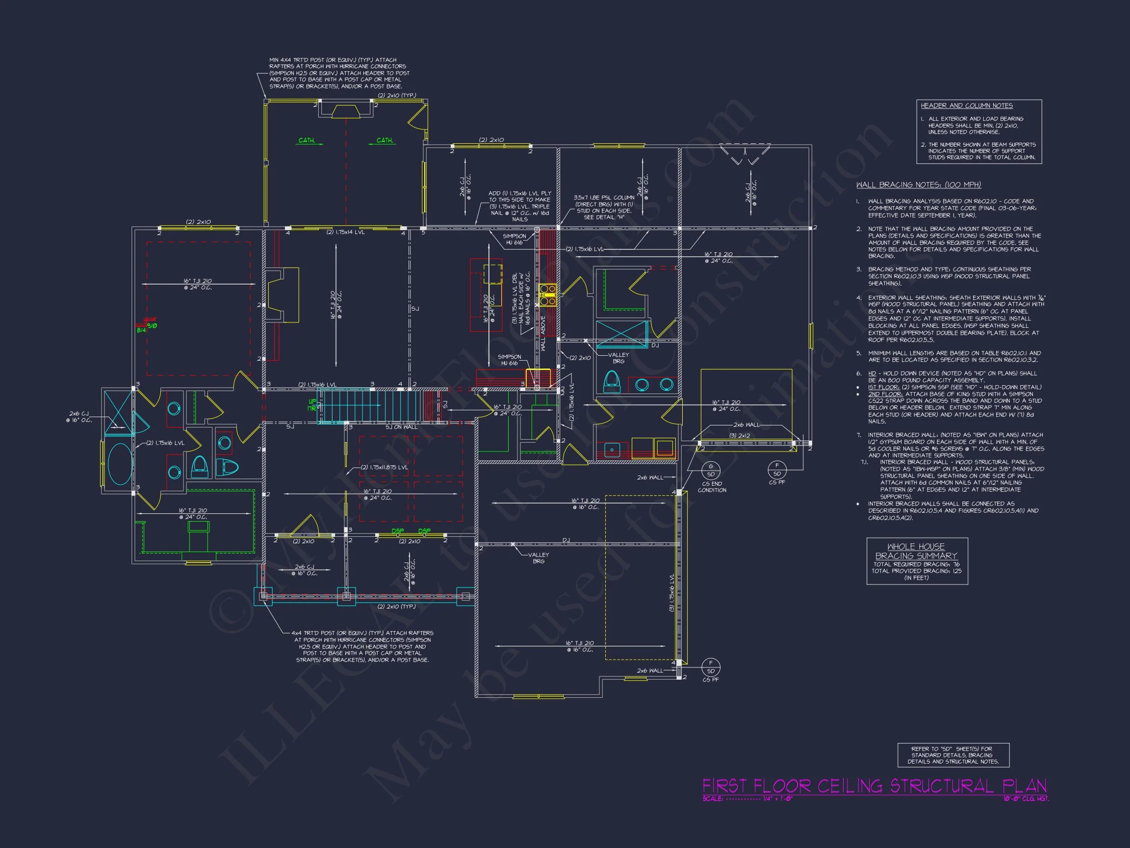 18-1588 HOUSE PLAN - Craftsman Home Plan - 4-Bed, 3.5-Bath, 3,231 SF 38 Craftsman house Plan with Detailed Floor Blueprint Designs