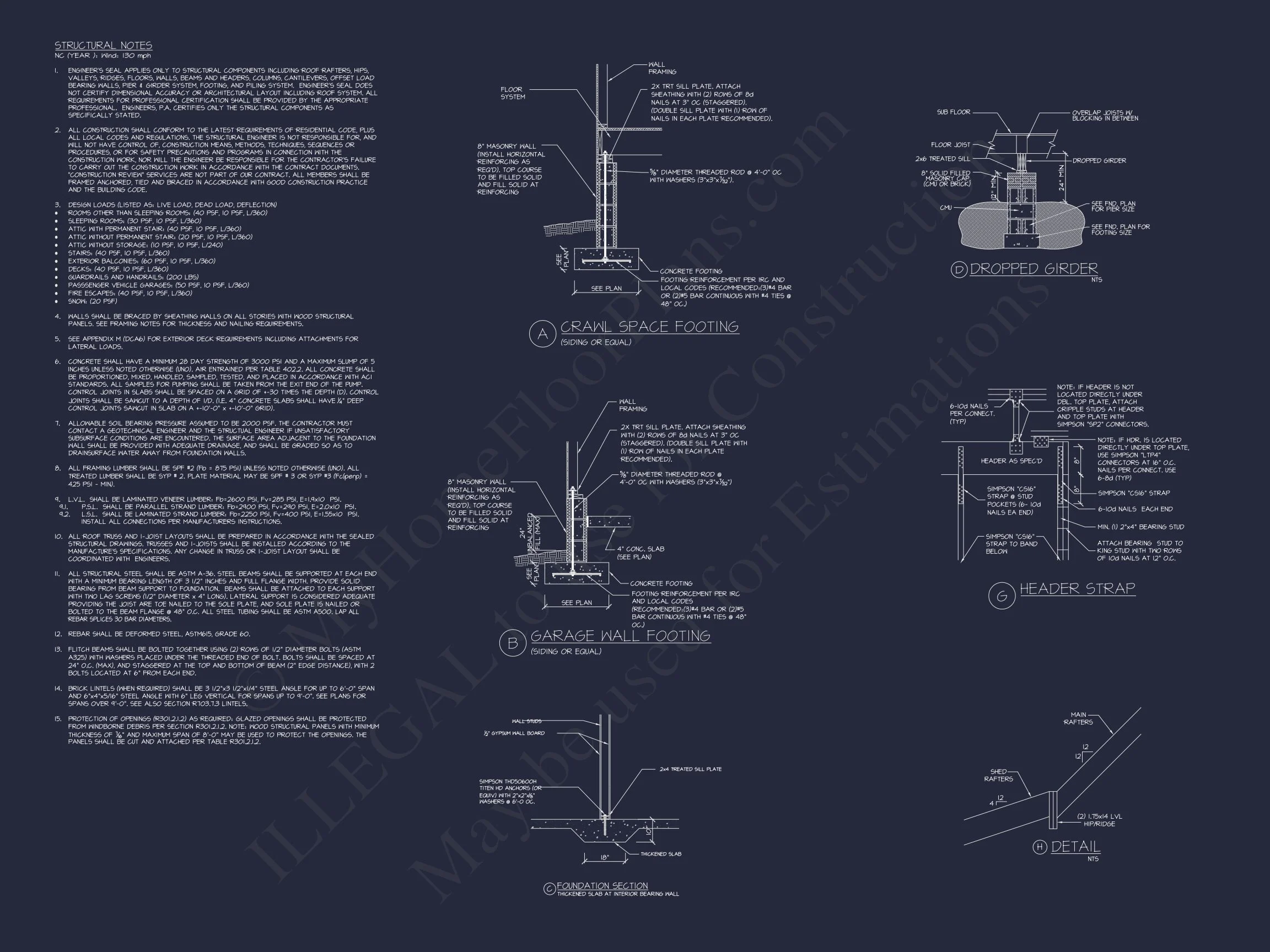 Architectural Blueprint CAD
