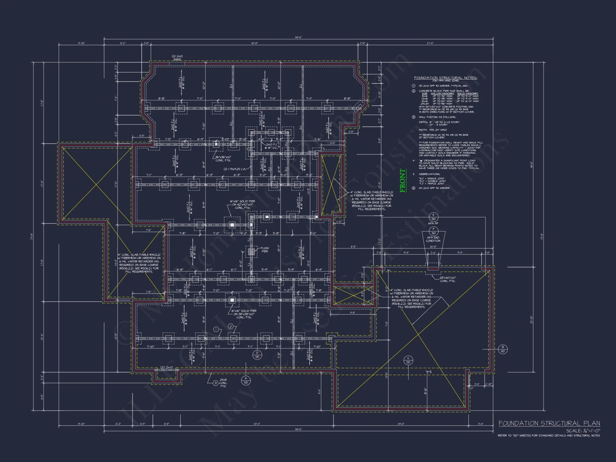 Architectural Blueprint CAD