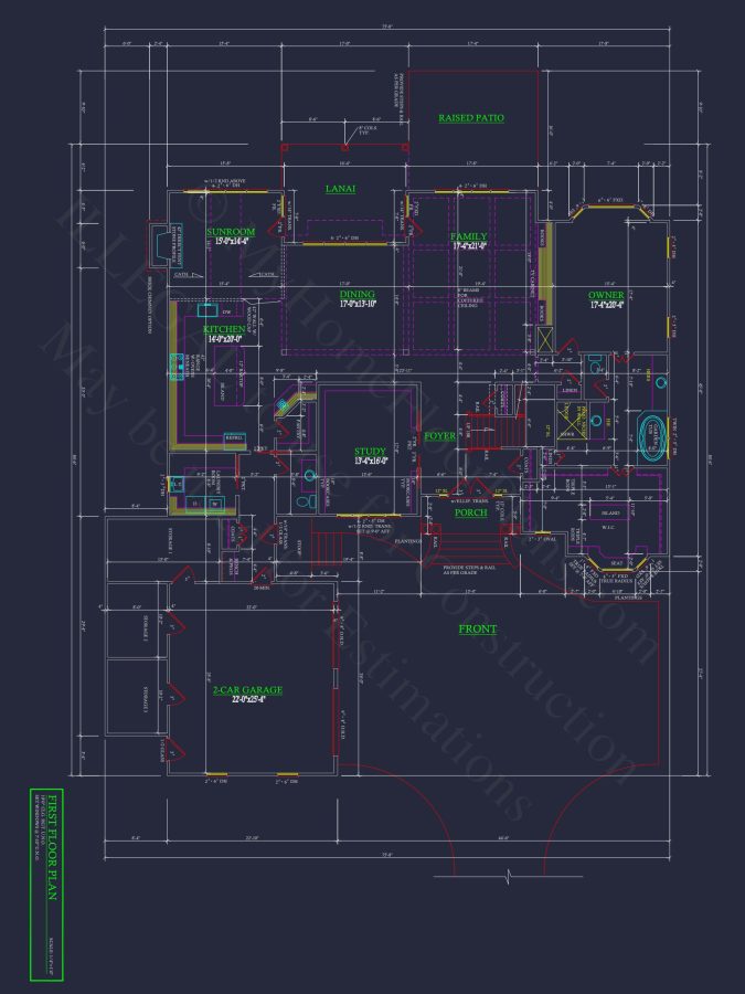 Architectural Blueprint CAD