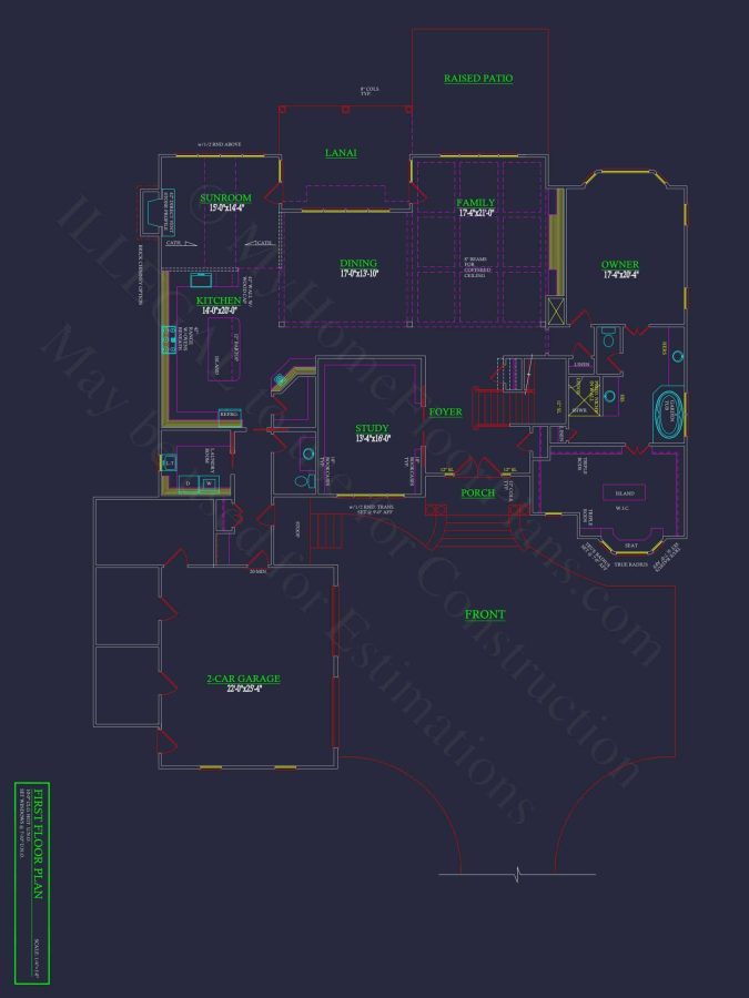 Architectural Blueprint CAD