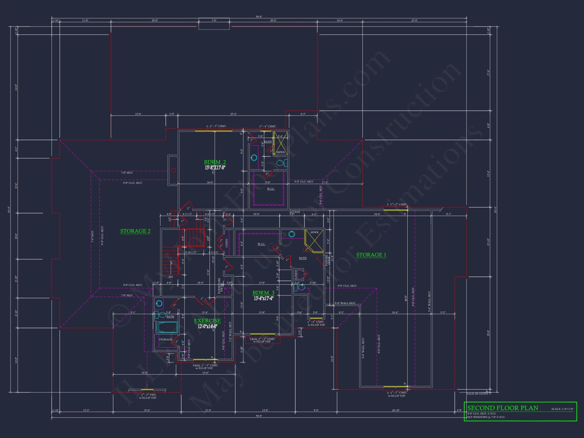 Elegant house Plan with Detailed Architecture and Floor Designs