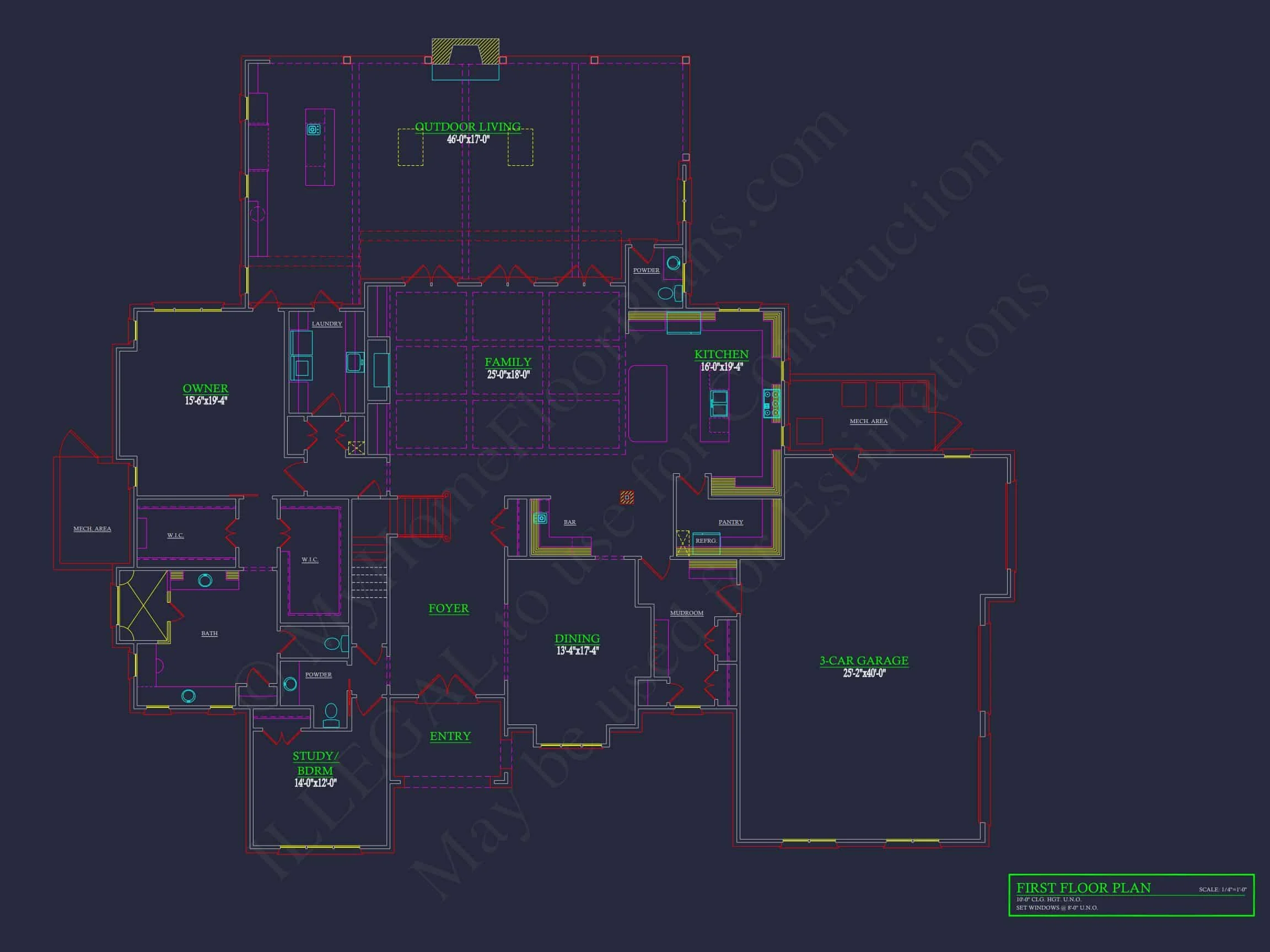 Elegant house Plan with Detailed Architecture and Floor Designs
