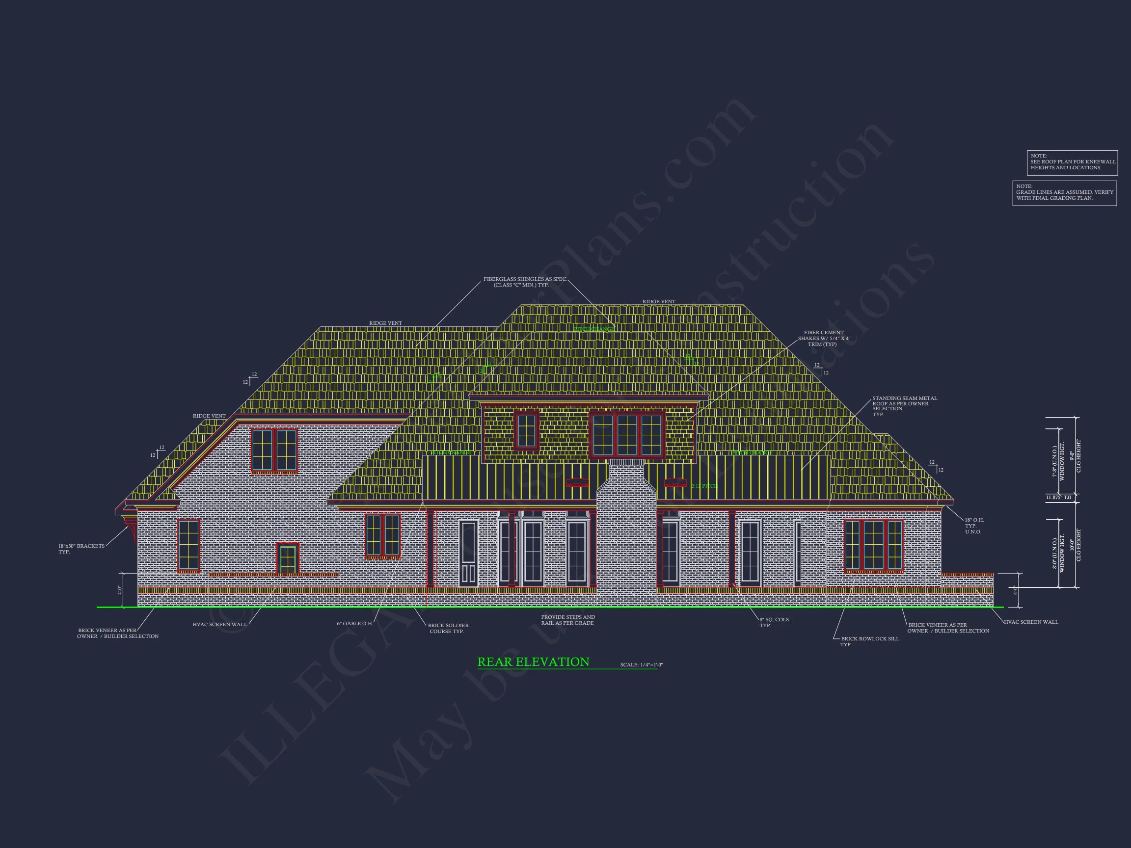 Elegant house Plan with Detailed Architecture and Floor Designs