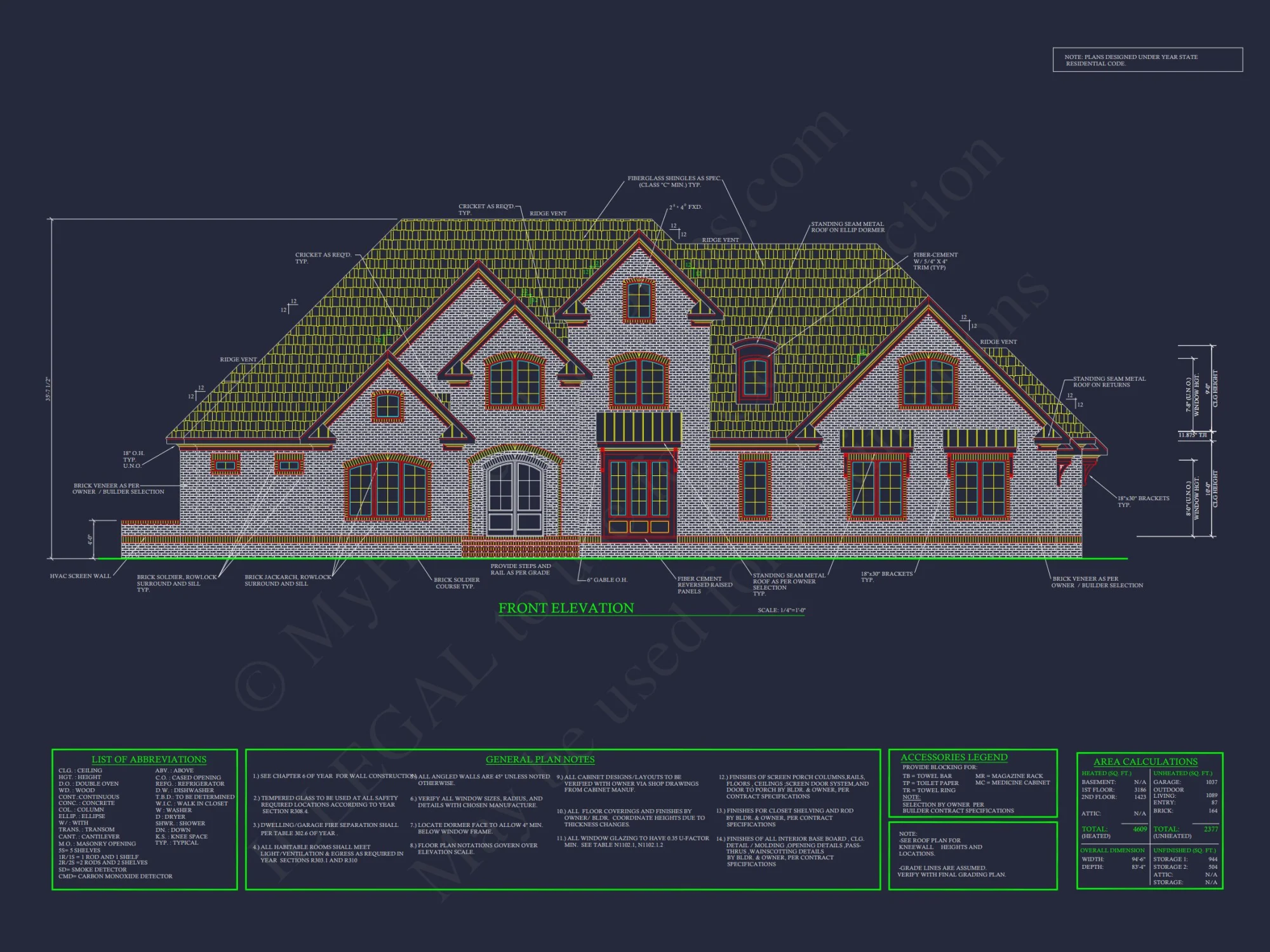 Elegant house Plan with Detailed Architecture and Floor Designs