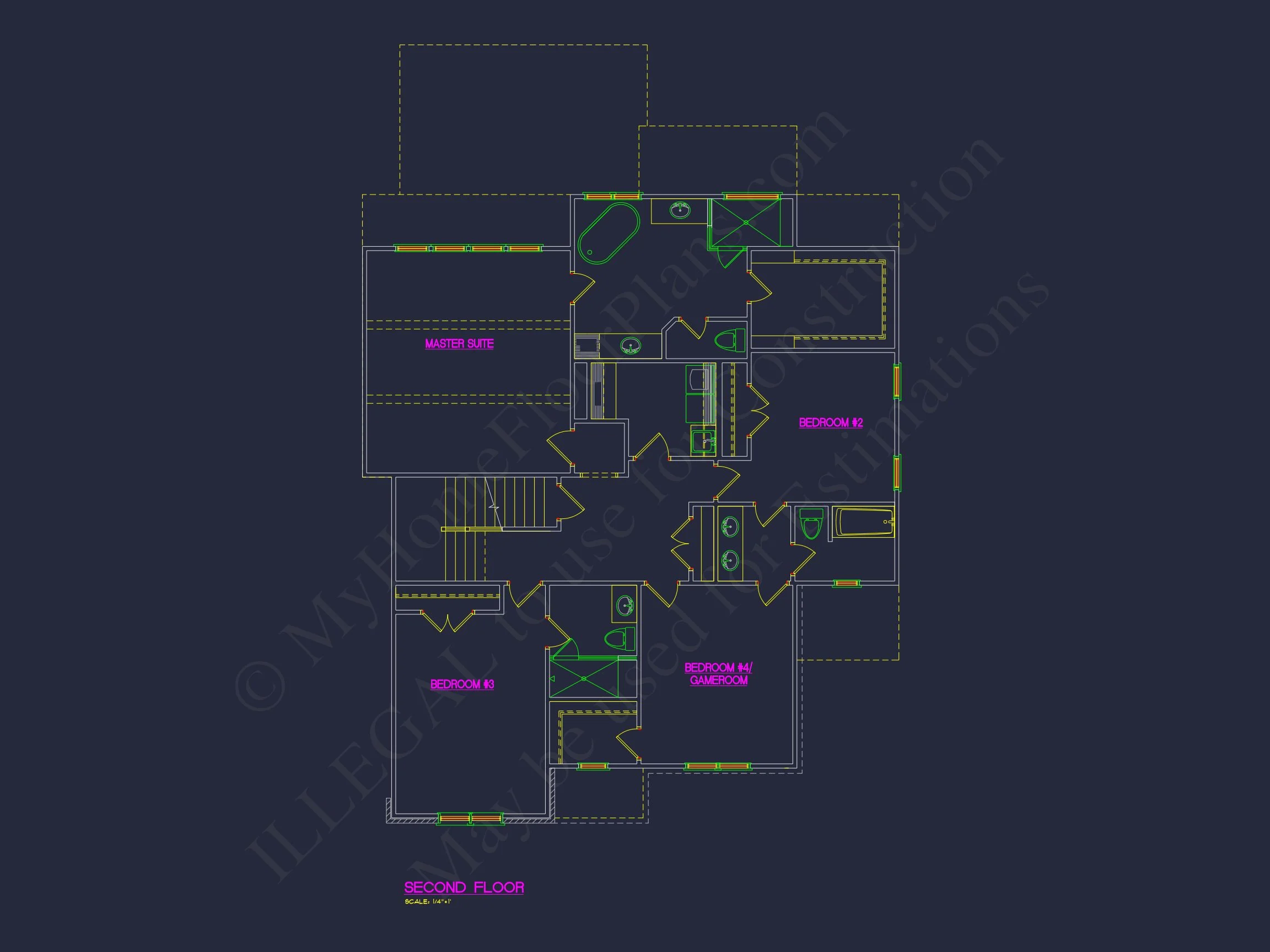 18-1430 HOUSE PLAN - Custom House Plan with 3 Floors, CAD Blueprint, and Designs 28 Custom house Plan with 3 Floors, CAD Blueprint, and Designs