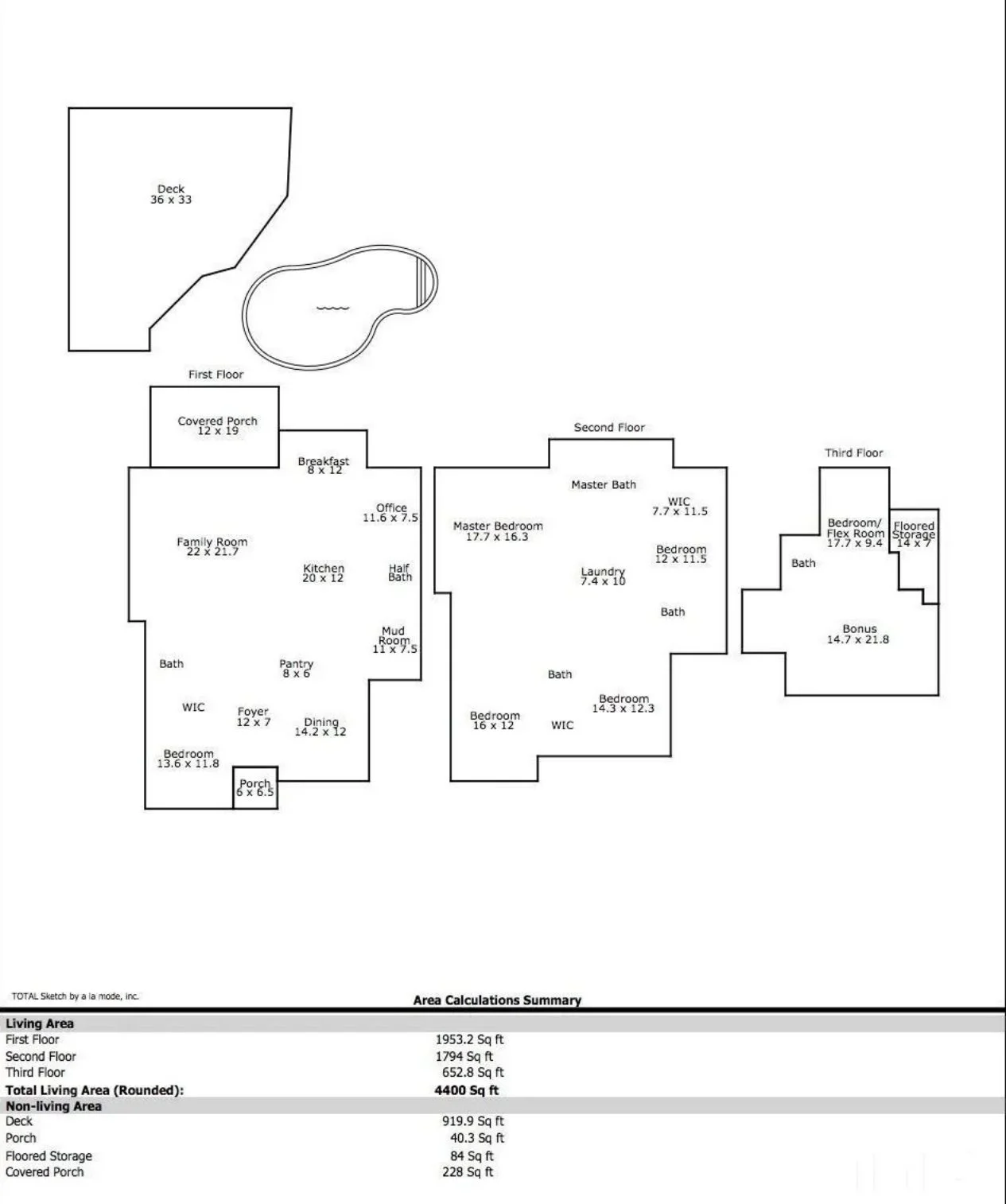 18-1430 HOUSE PLAN - Custom House Plan with 3 Floors, CAD Blueprint, and Designs 20 Custom house Plan with 3 Floors, CAD Blueprint, and Designs